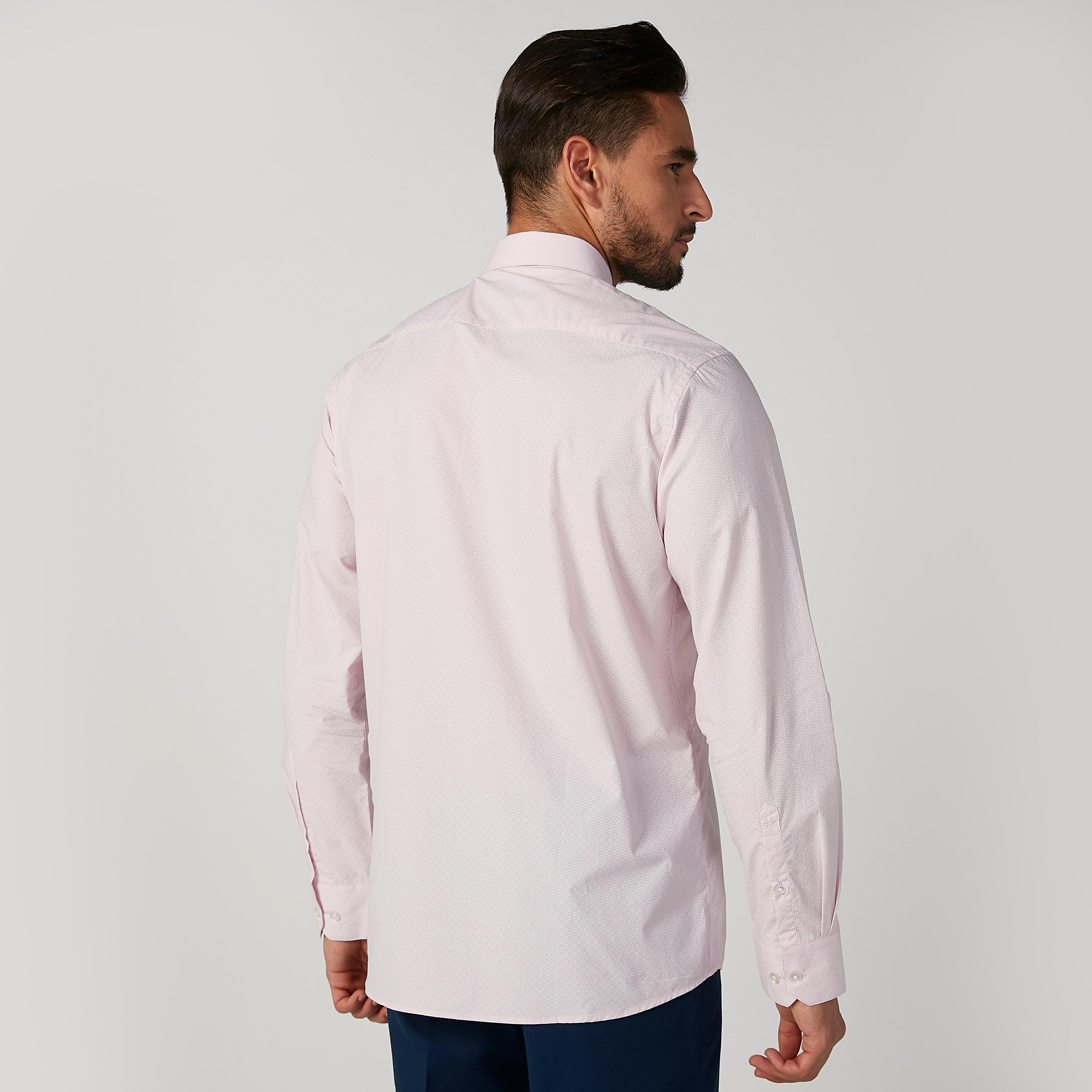 قميص سليم بياقة عاديّة وأكمام طويلة وطبعات من آرو-men-clothing-shirts-image-2