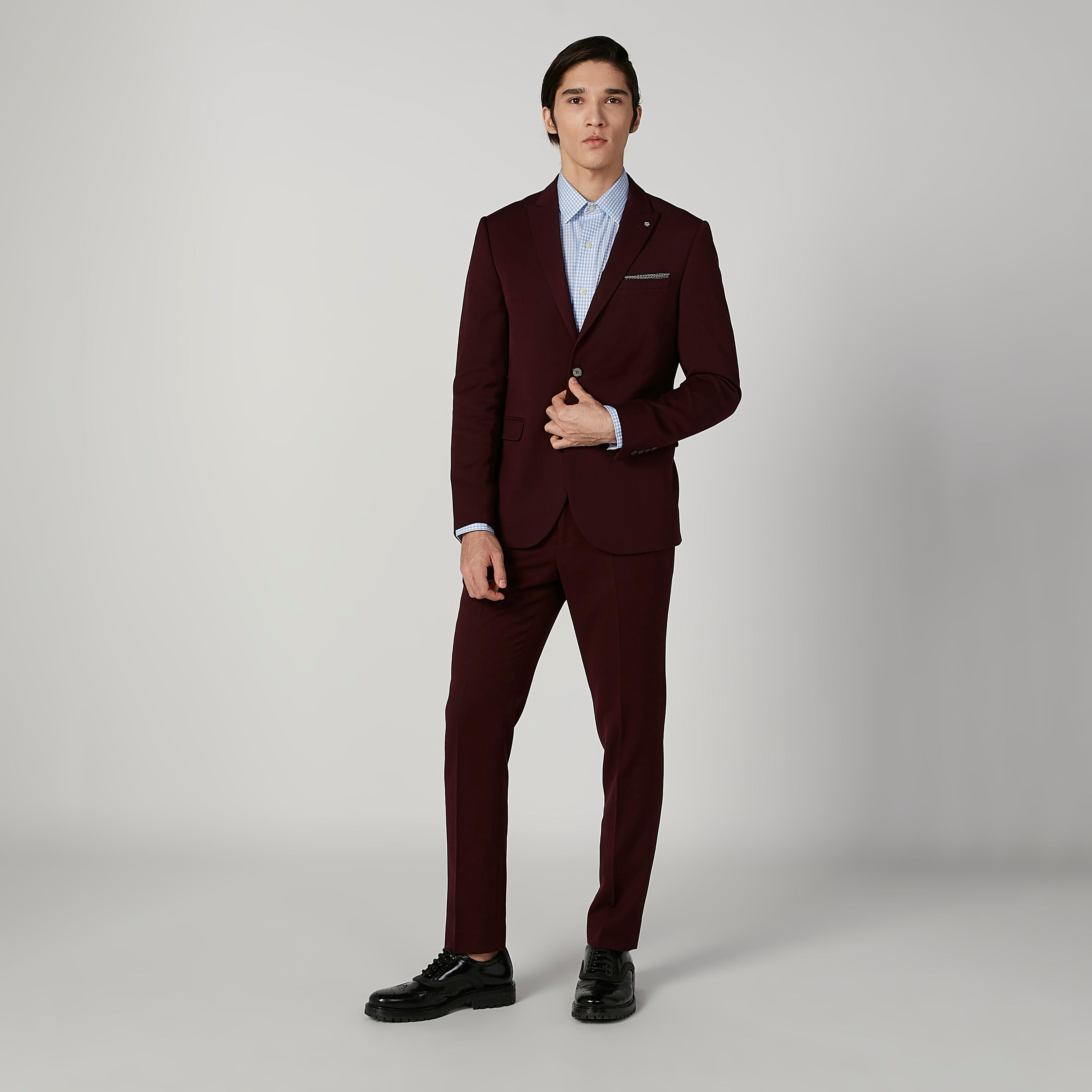 قميص كاروهات بأكمام طويلة وجيب على الصدر من آرو-men-clothing-shirts-image-3