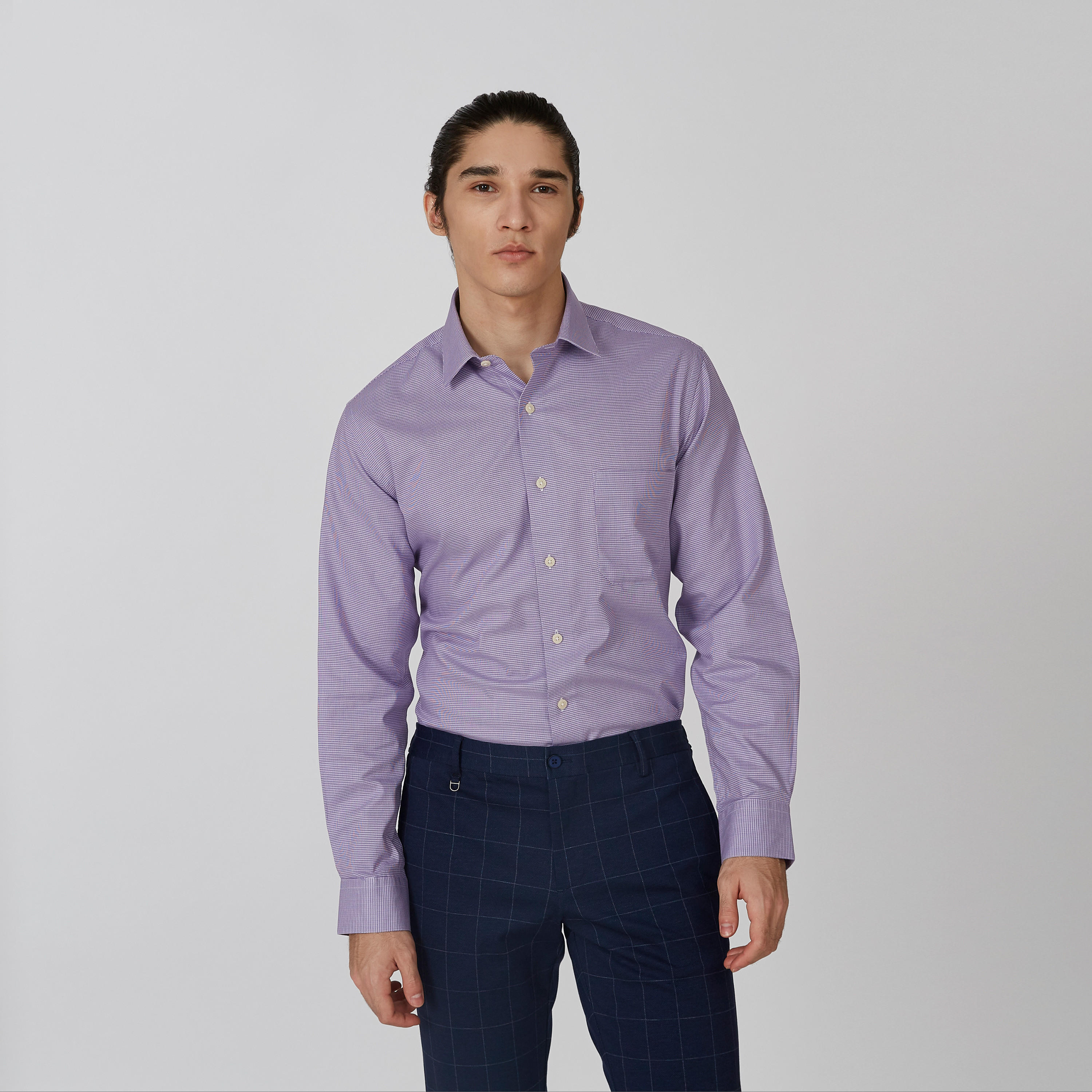 قميص بياقة عاديّة وأكمام طويلة وطبعات من آرو-men-clothing-shirts-image-5