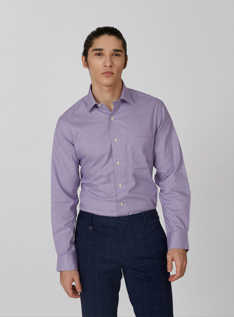 قميص بياقة عاديّة وأكمام طويلة وطبعات من آرو-men-clothing-shirts-image-5