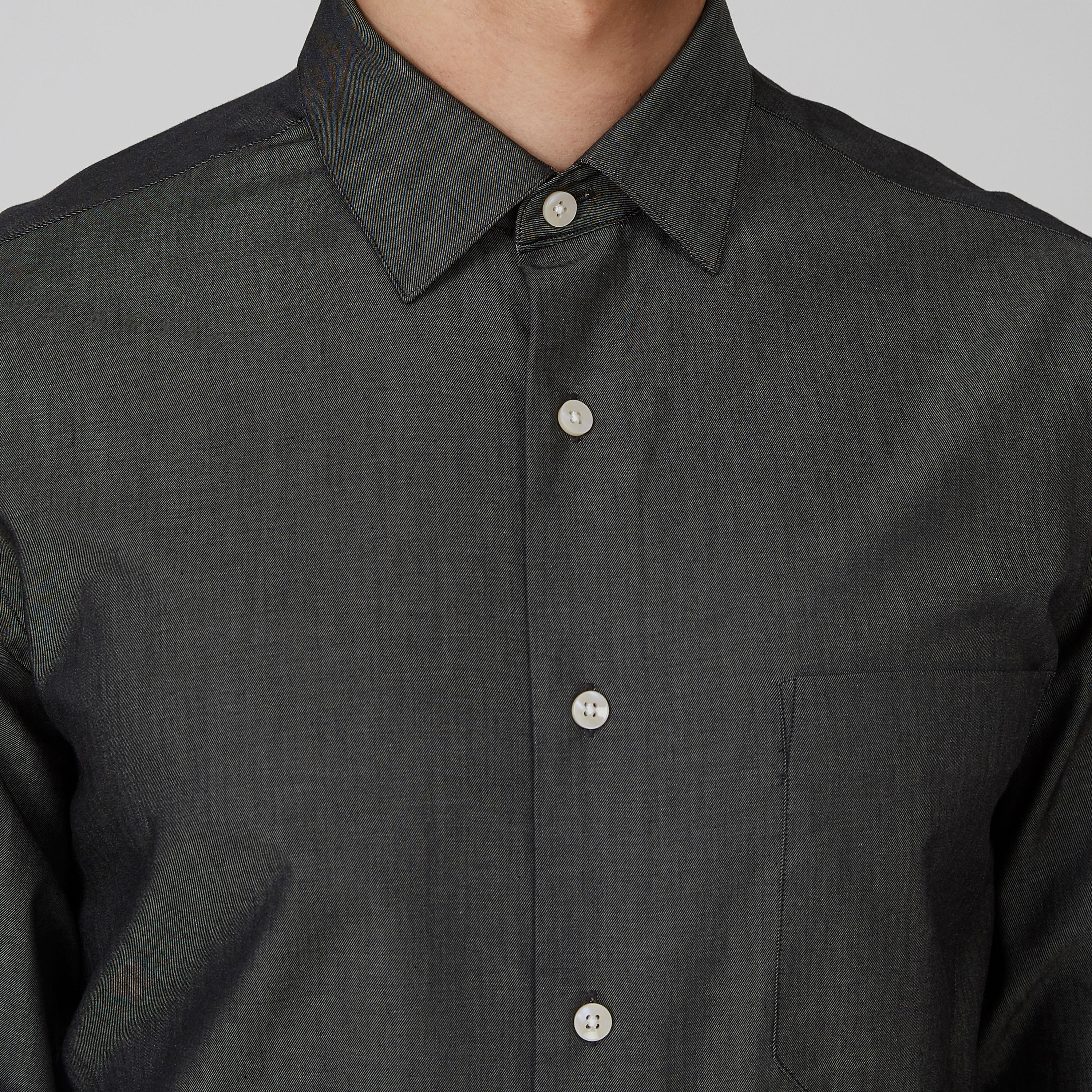 قميص رسمي سادة بياقة عاديّة وأكمام طويلة من آرو-men-clothing-shirts-image-5