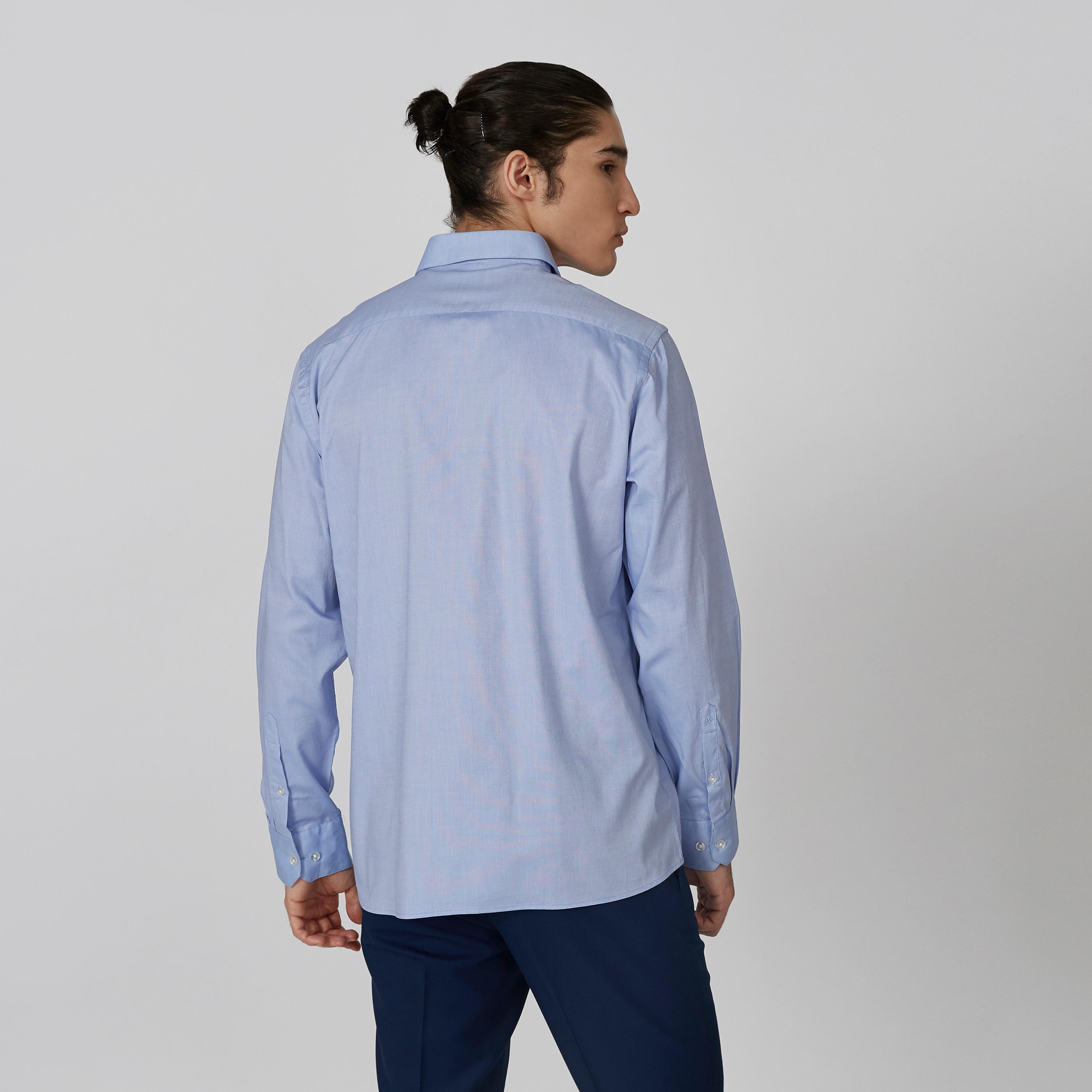 قميص بارز الملمس بأكمام طويلة من آرو-men-clothing-shirts-image-3
