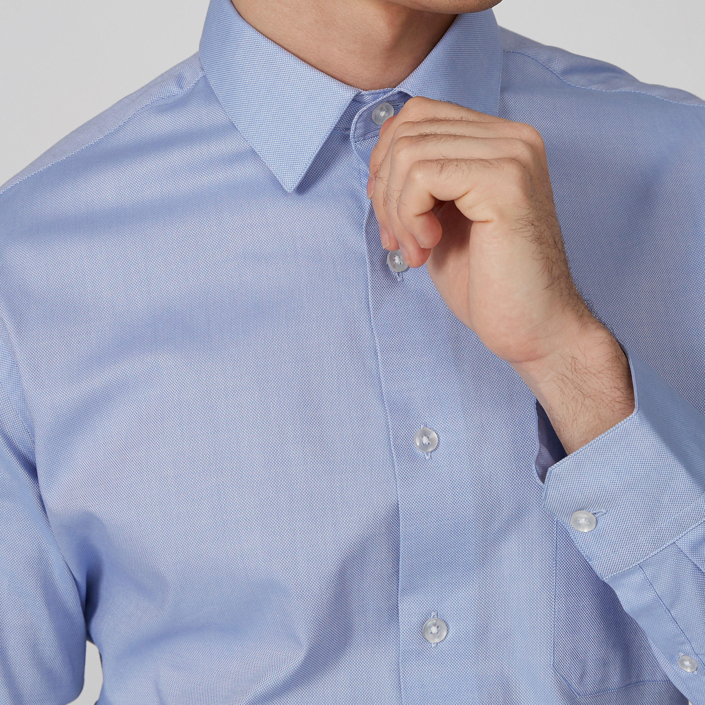 قميص بارز الملمس بأكمام طويلة من آرو-men-clothing-shirts-image-5