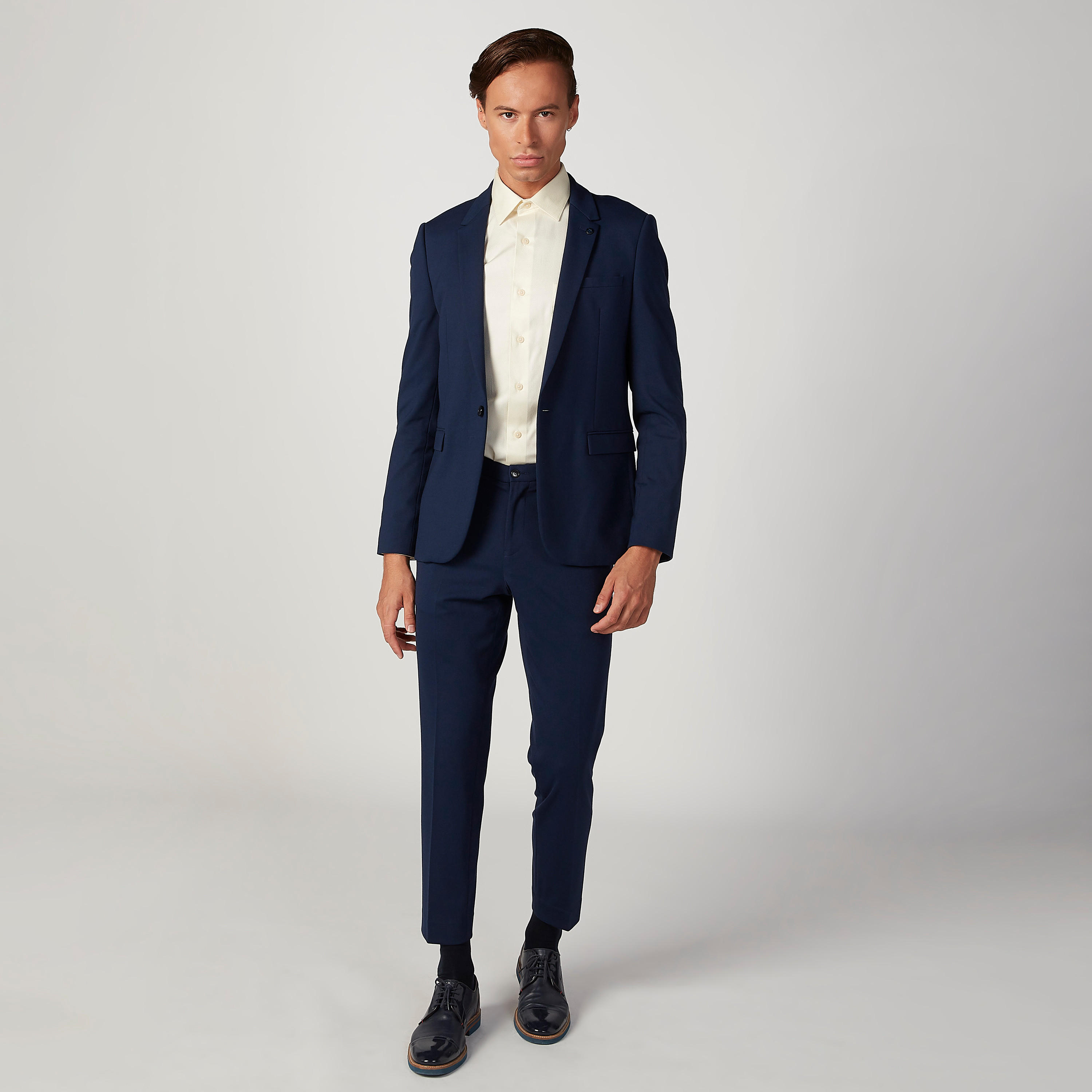 قميص بارز الملمس بأكمام طويلة وجيب من آرو-men-clothing-shirts-image-2