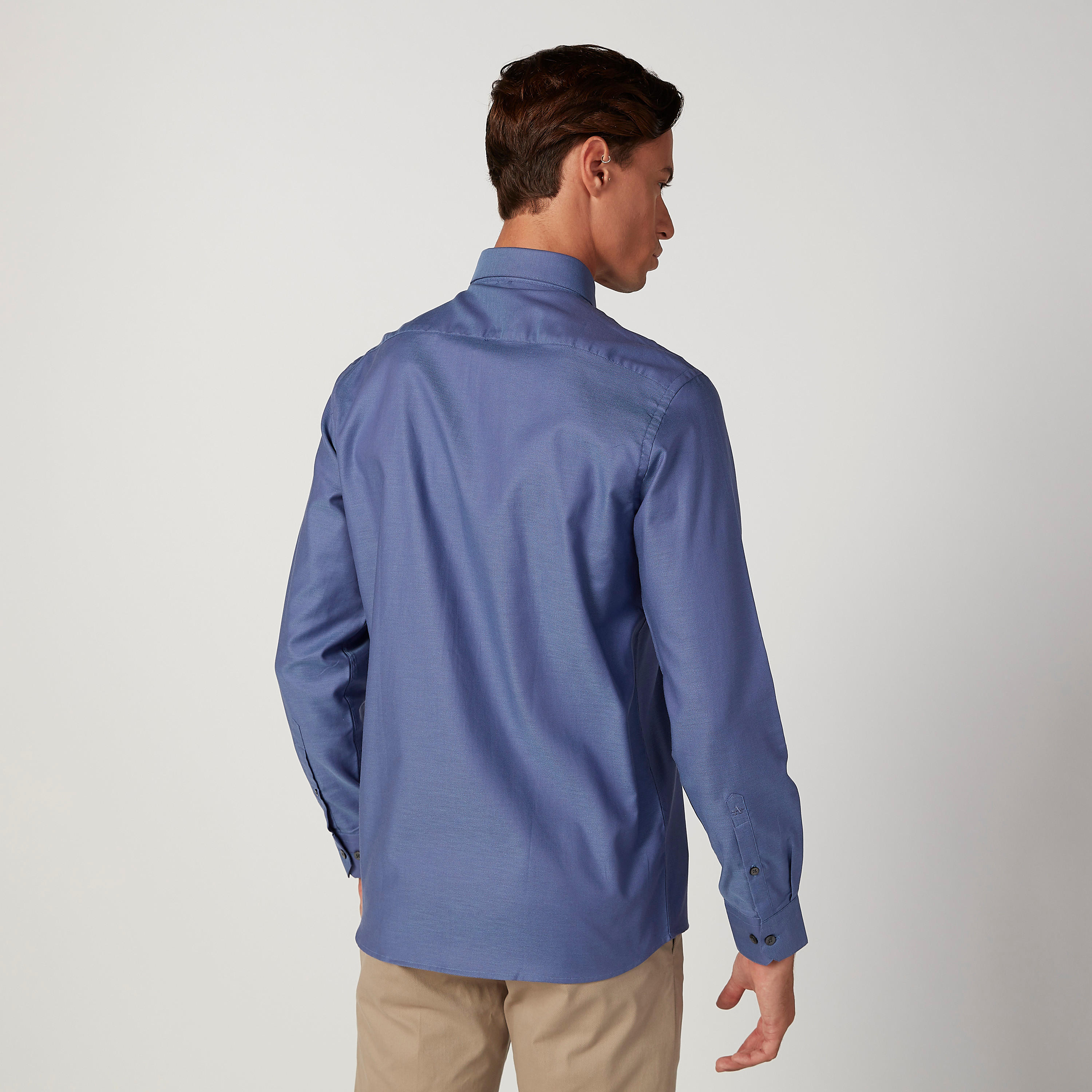 قميص بارز الملمس بأكمام طويلة وجيب من آرو-men-clothing-shirts-image-4