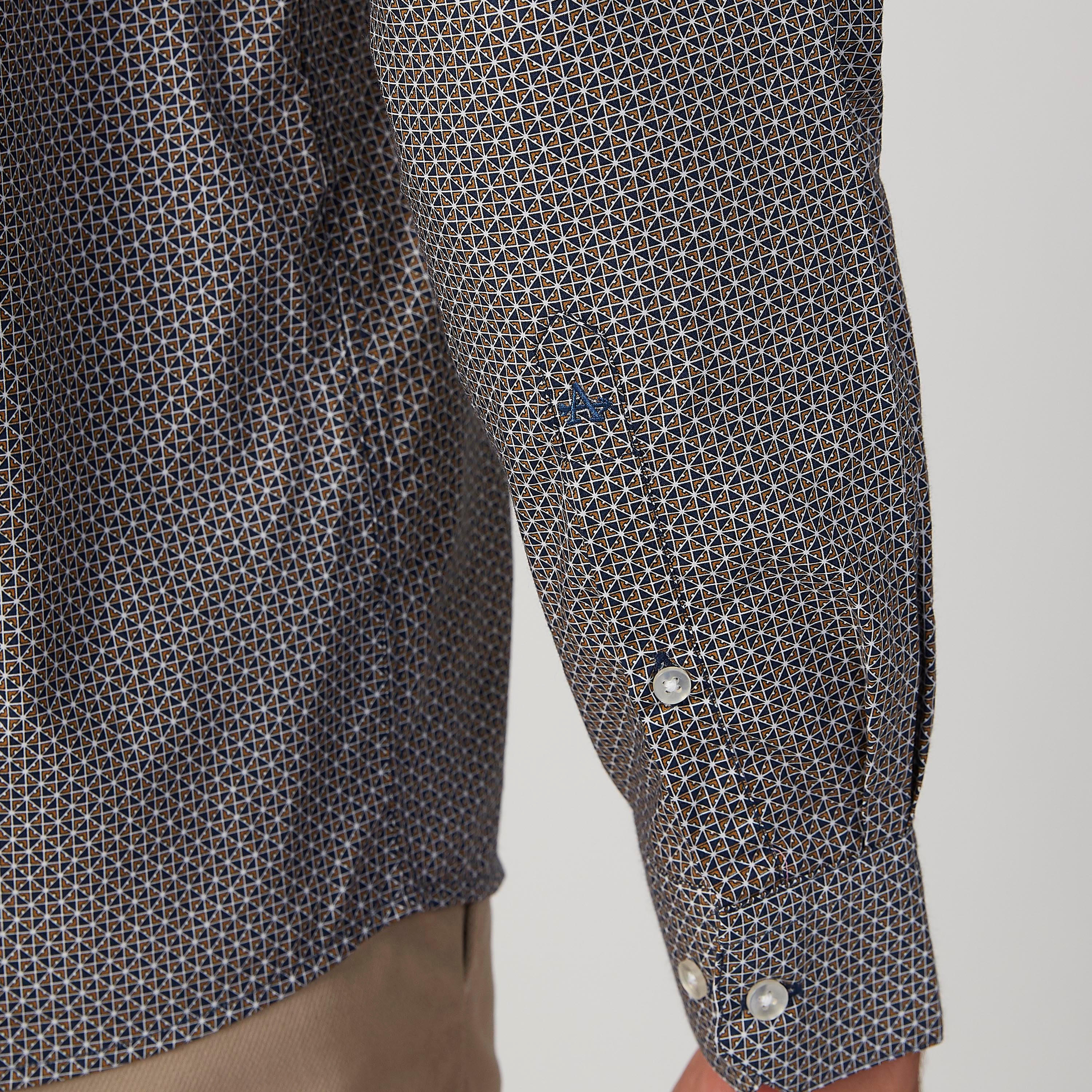 قميص بأكمام طويلة وجيب وطبعات من آرو-men-clothing-shirts-image-3