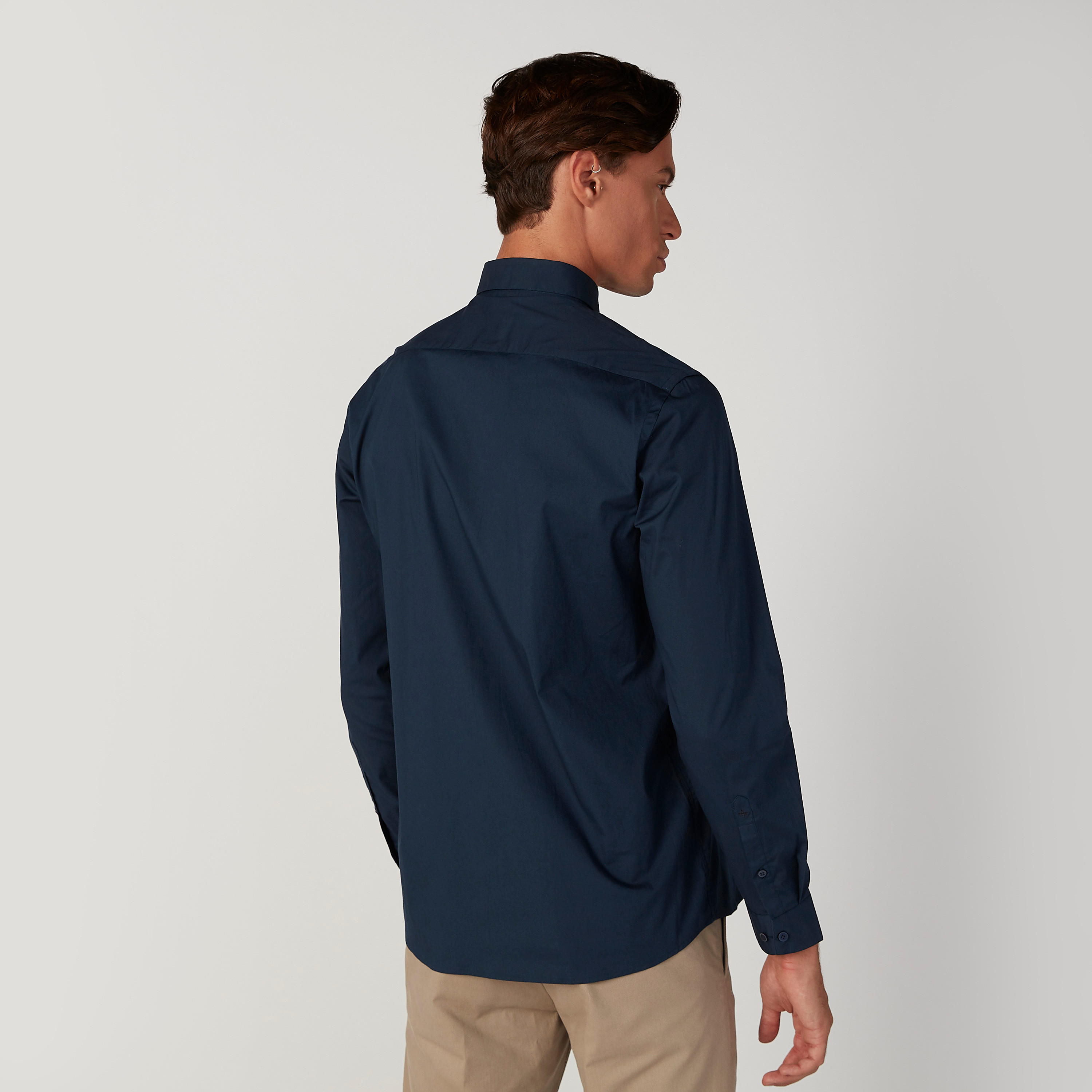 قميص سادة بأكمام طويلة من آرو-men-clothing-shirts-image-4