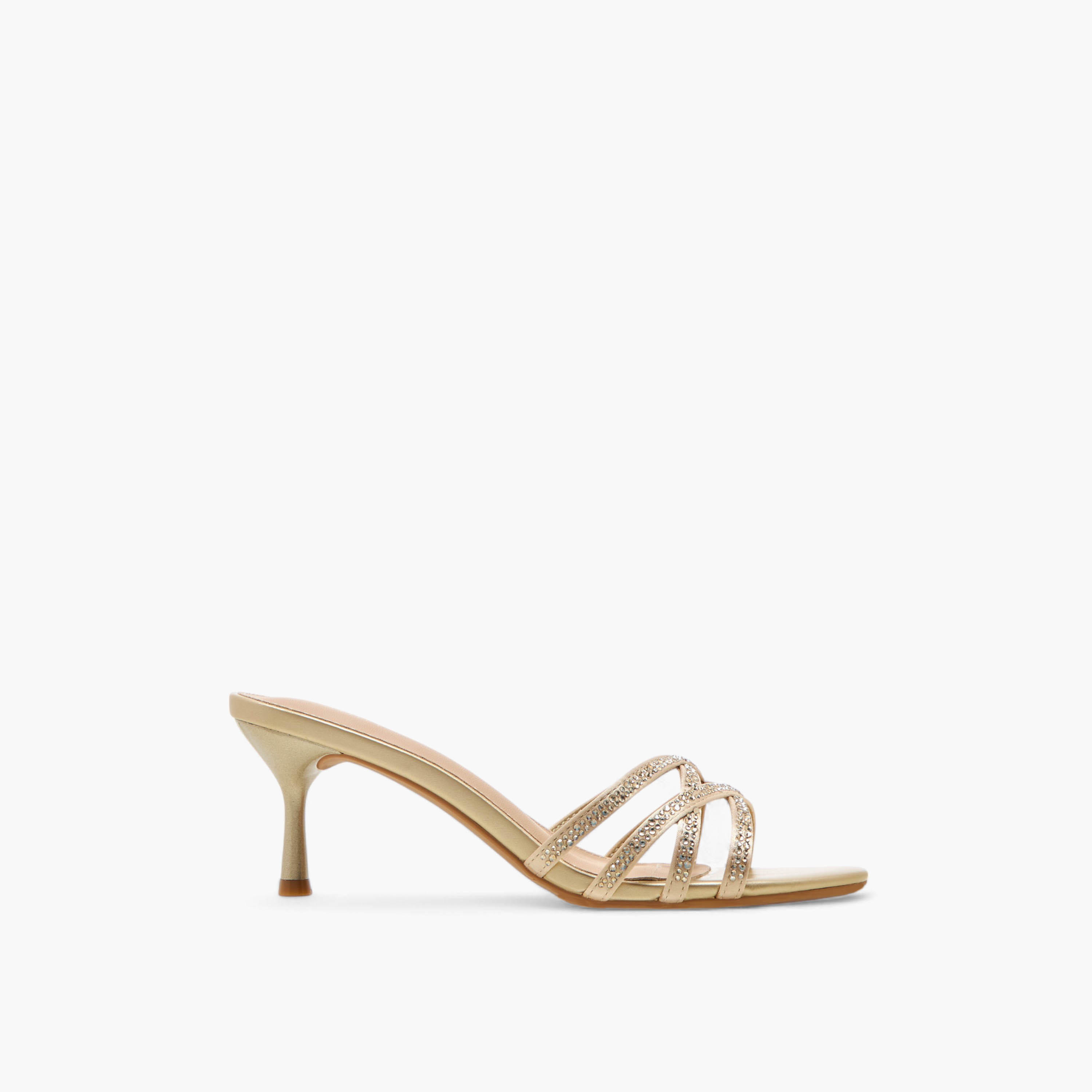 Flora Bella Embellished Cross Strap Sandals with Flared Heel-women-shoes-sandals-heeled-image-3
