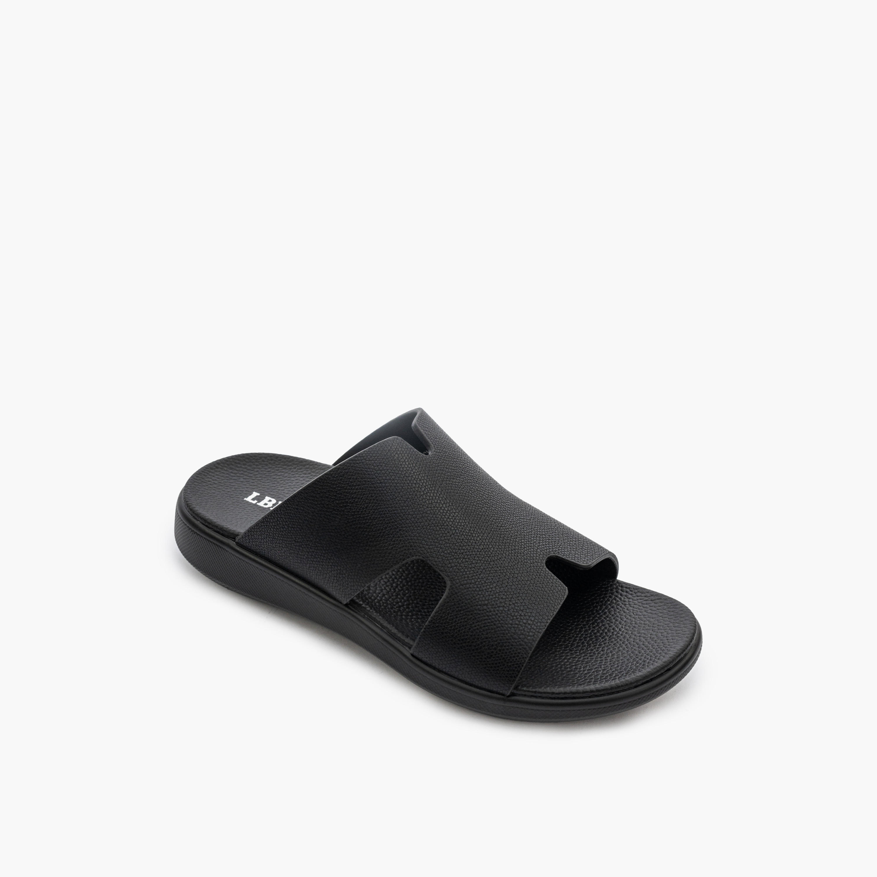 LBL by Shoexpress Solid Slip-On Sandals-men-shoes-sandals-image-2
