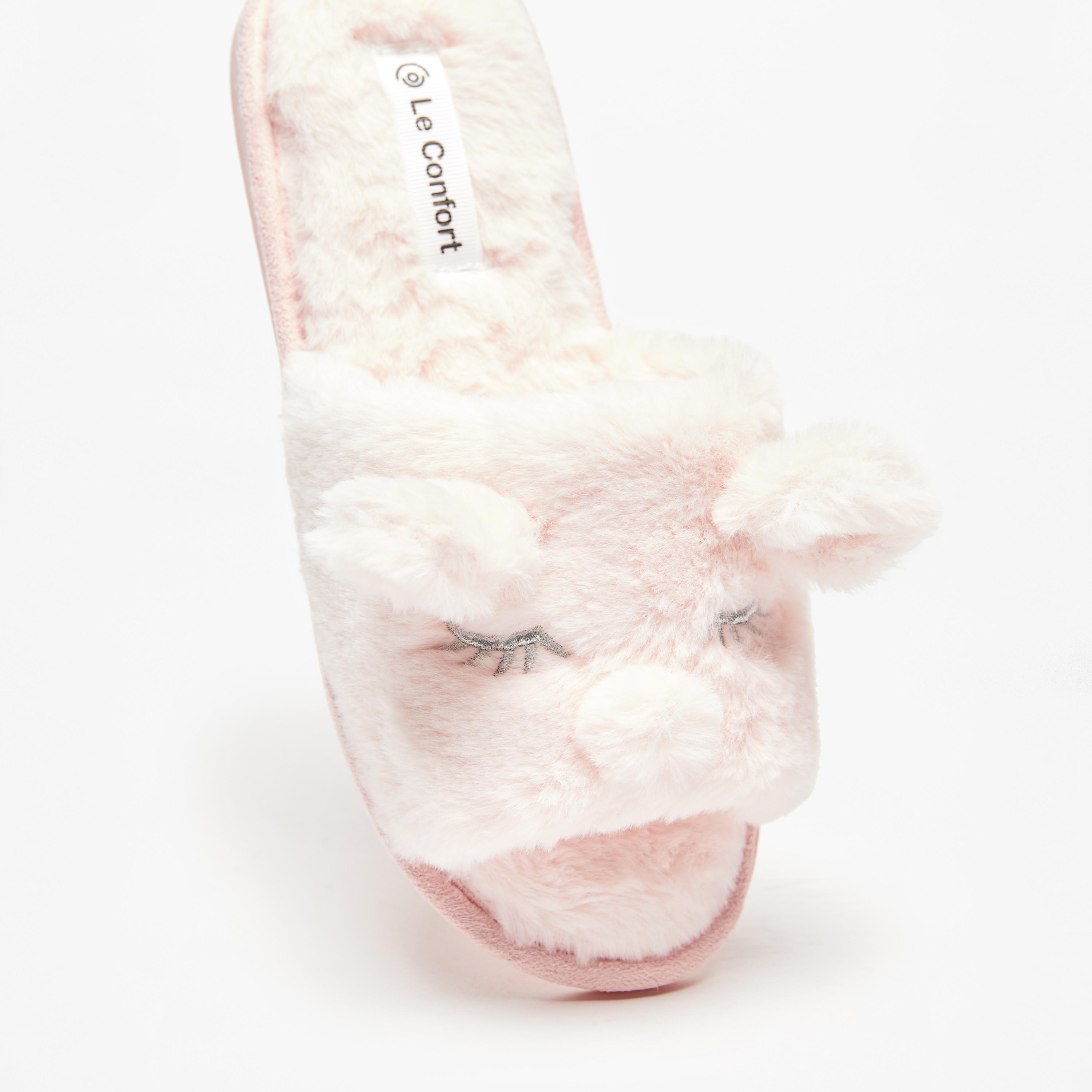 Le Confort Ear Applique Detail Bedroom Slides-women-shoes-flipflopsandslides-image-4