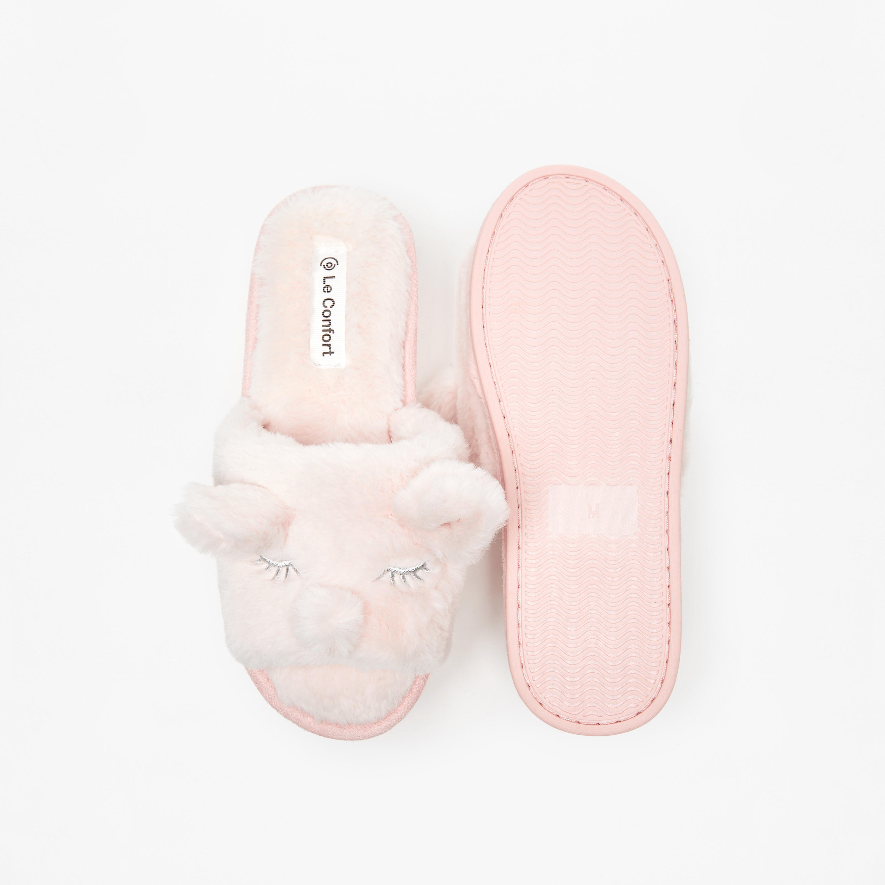 Le Confort Ear Applique Detail Bedroom Slides-women-shoes-flipflopsandslides-image-5