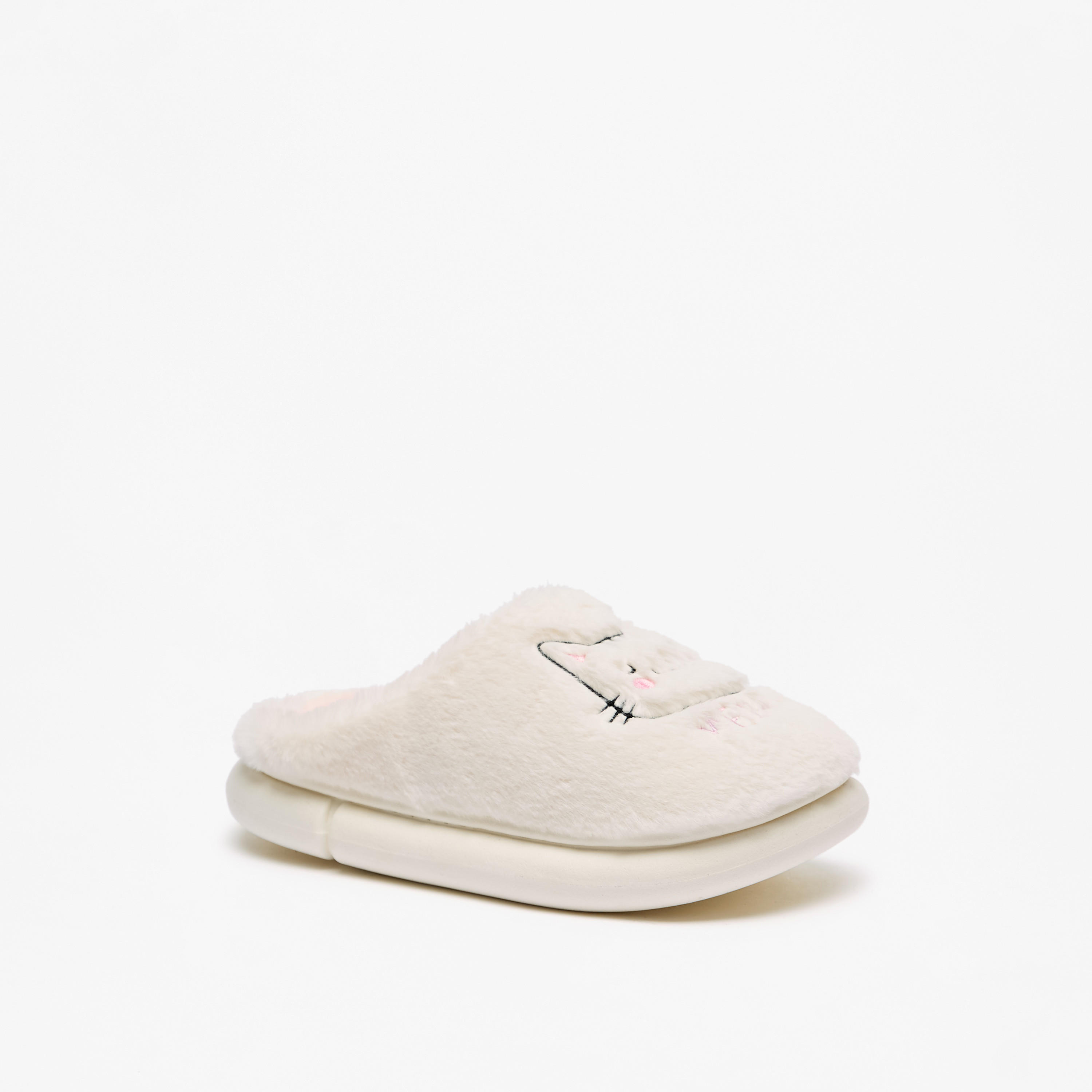 Le Confort Cat Applique Bedroom Mules-women-shoes-flipflopsandslides-image-1