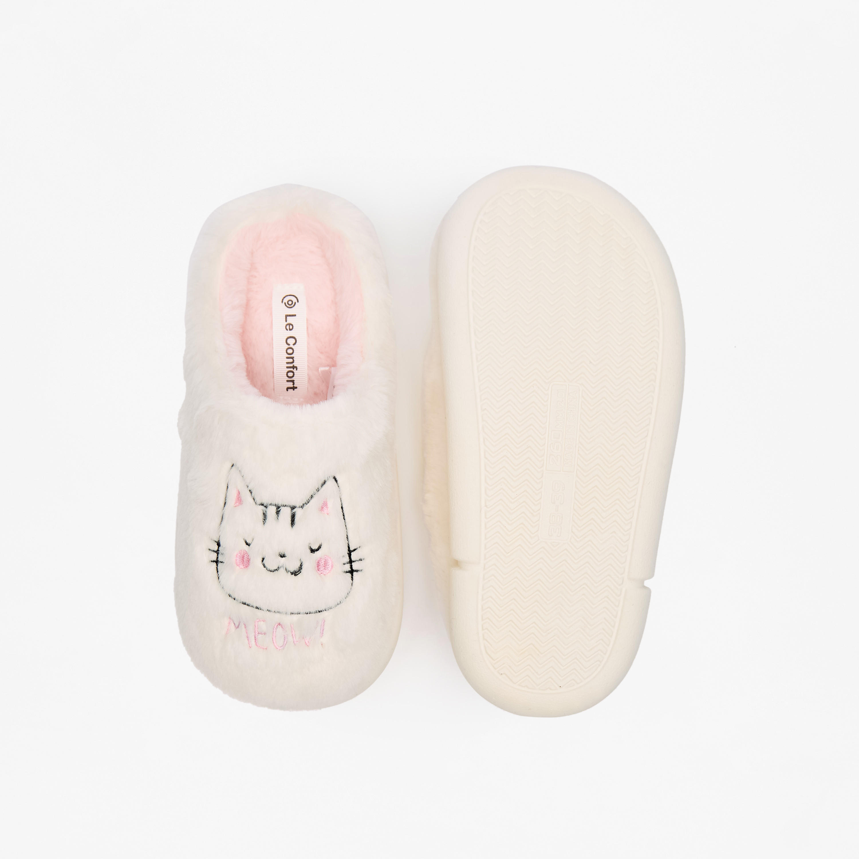 Le Confort Cat Applique Bedroom Mules-women-shoes-flipflopsandslides-image-4
