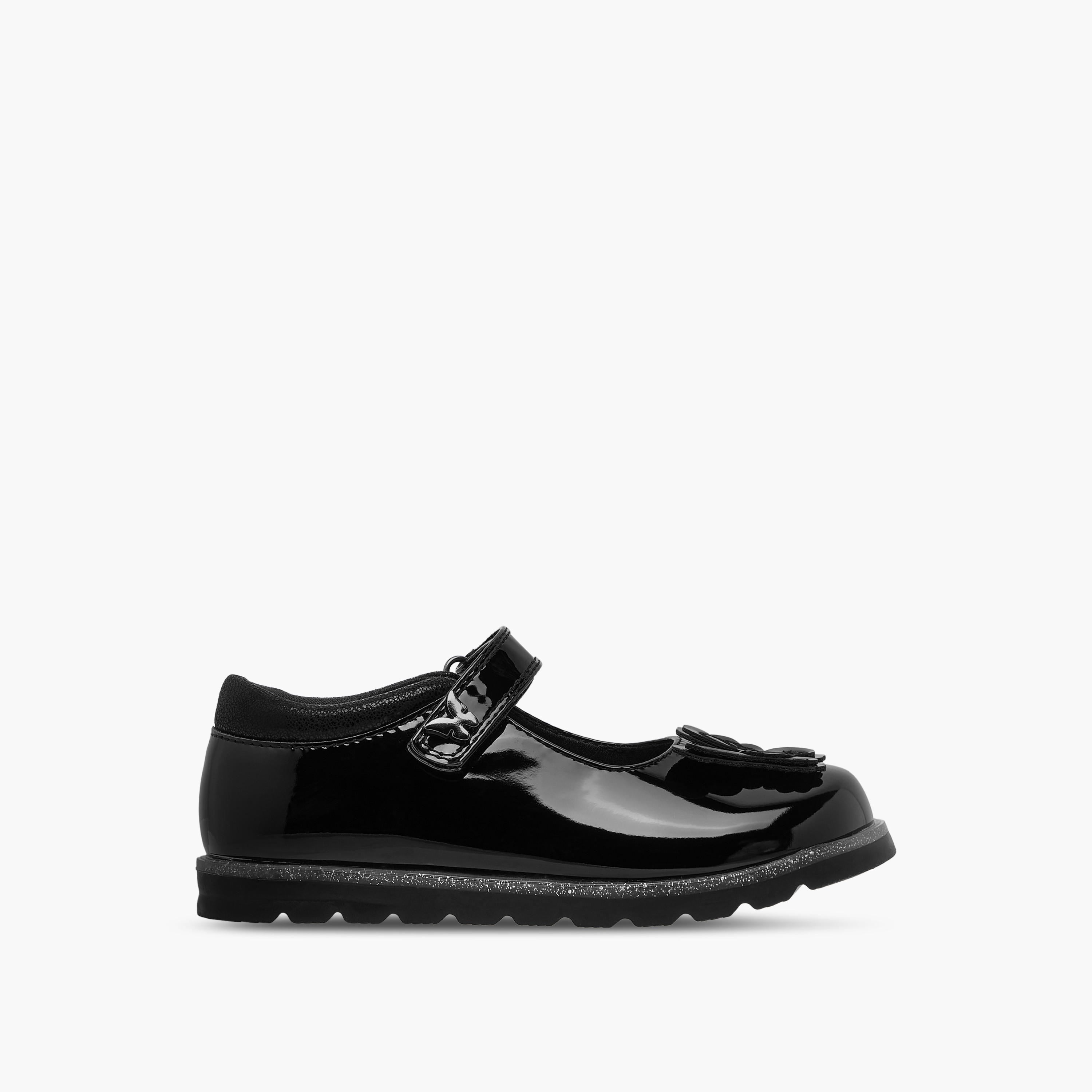 Juniors Butterfly Applique Mary Jane School Shoes with Hook and Loop Closure-girls-shoes-schoolshoes-image-3