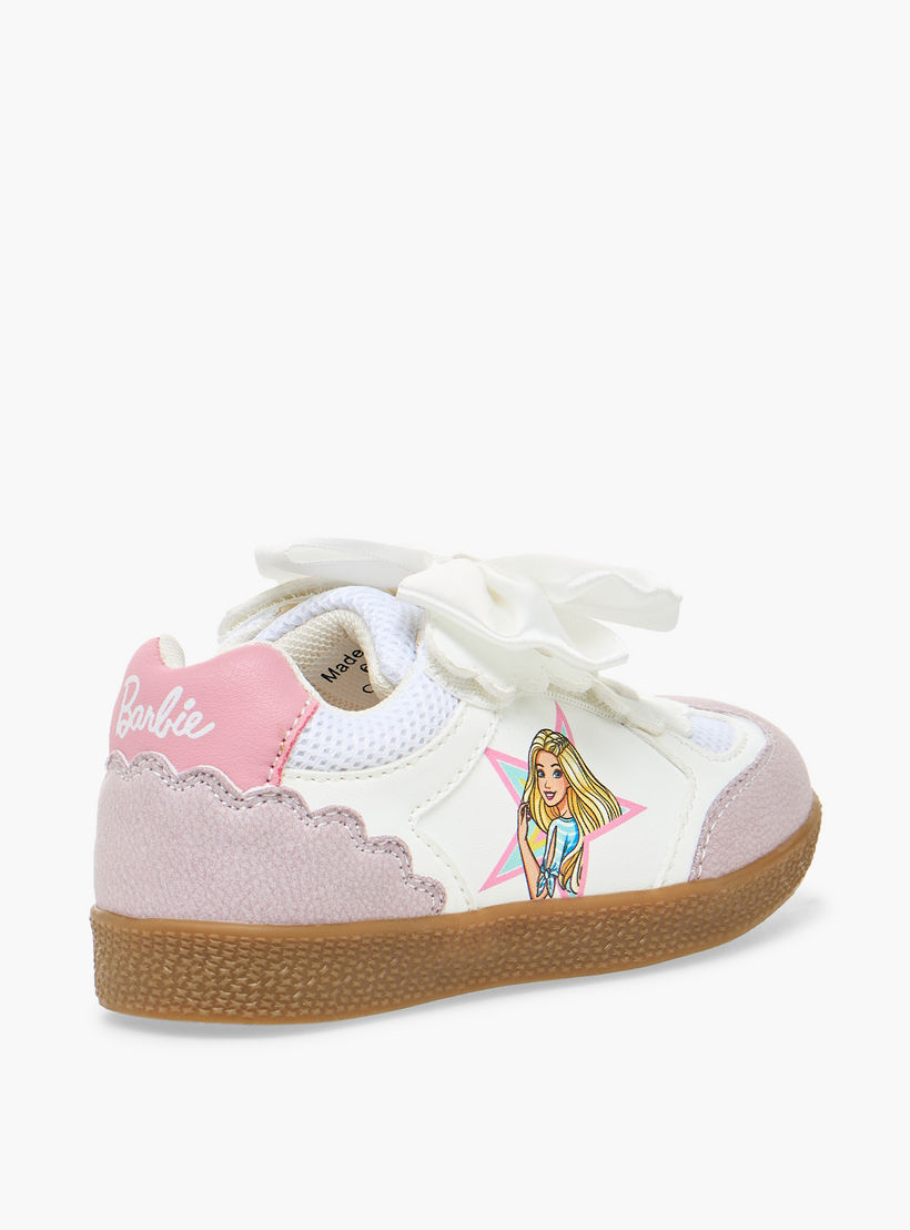 Barbie Girls Hook & Loop Ankle Sneakers-girls-shoes-sneakers-image-6