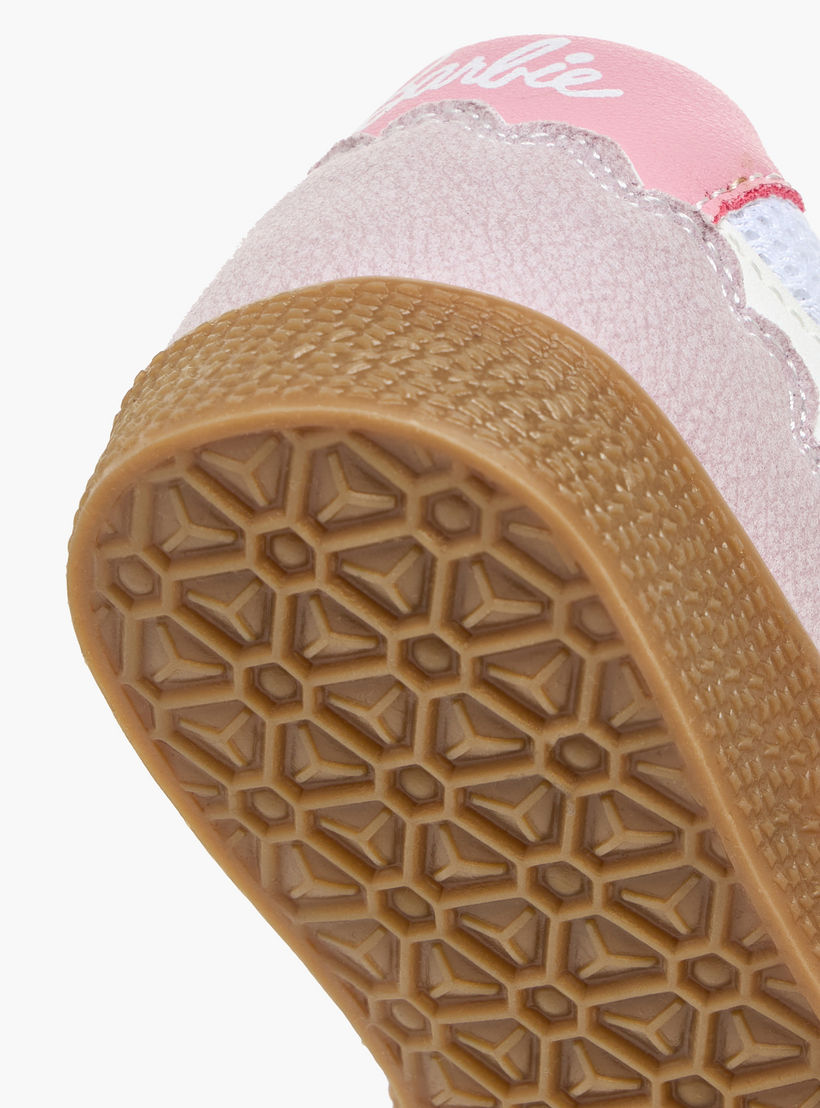 Barbie Girls Hook & Loop Ankle Sneakers-girls-shoes-sneakers-image-8