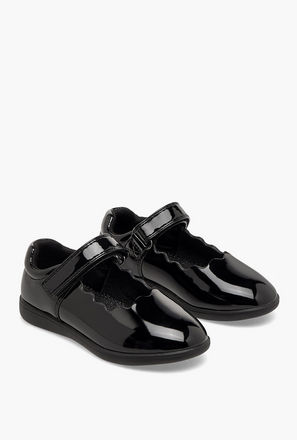 حذاء مدرسي بناتي بشريط لاصق من جونيورز-girls-shoes-schoolshoes-image-1