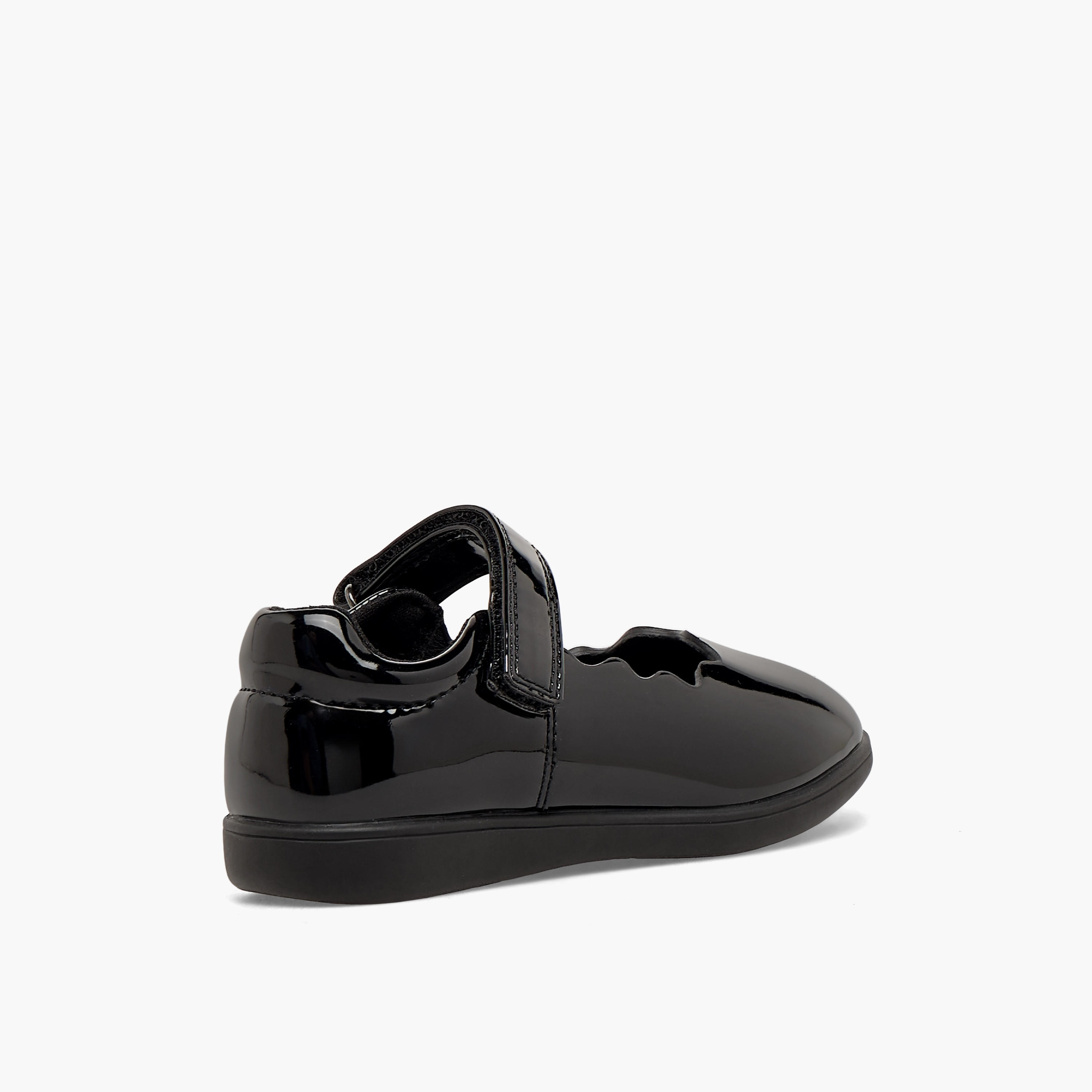 Juniors Girls Hook & Loop School Shoes-girls-shoes-schoolshoes-image-6