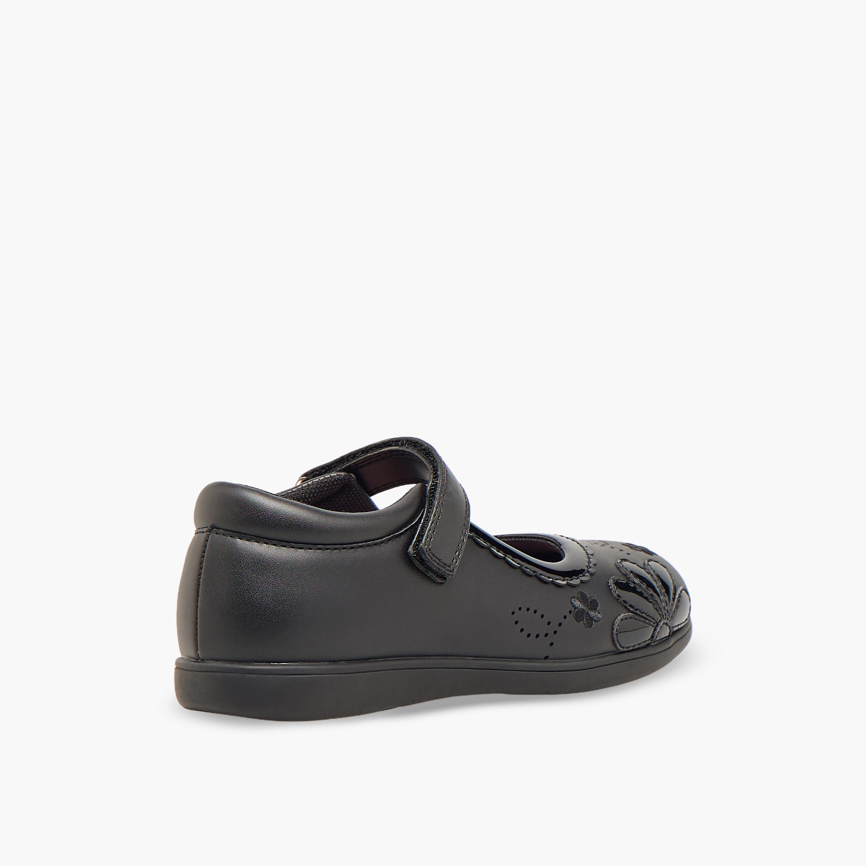 Juniors Girls Hook & Loop School Shoes-girls-shoes-schoolshoes-image-6