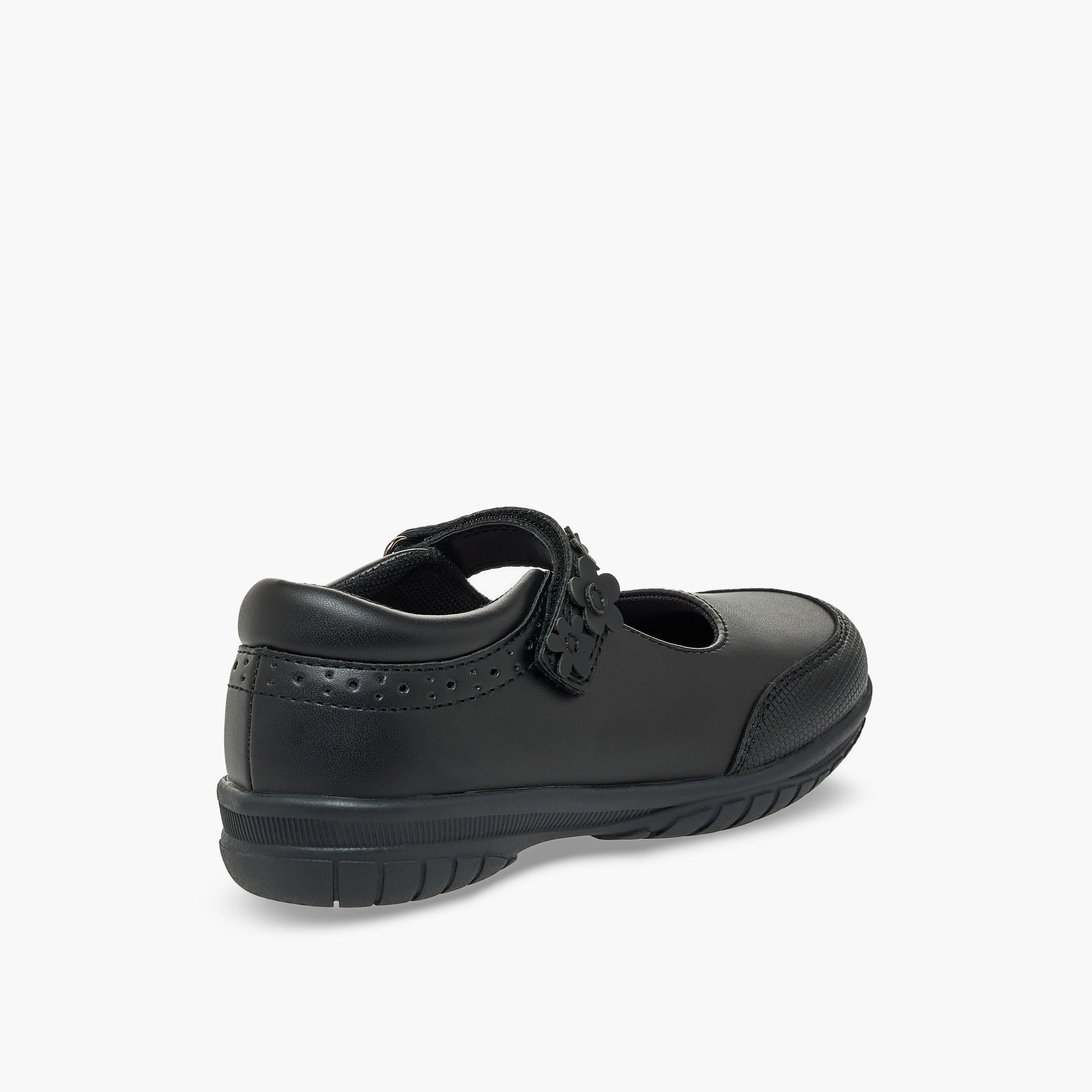 Barbie Girls Hook & Loop Mary Jane School Shoes-girls-shoes-maryjanes-image-5
