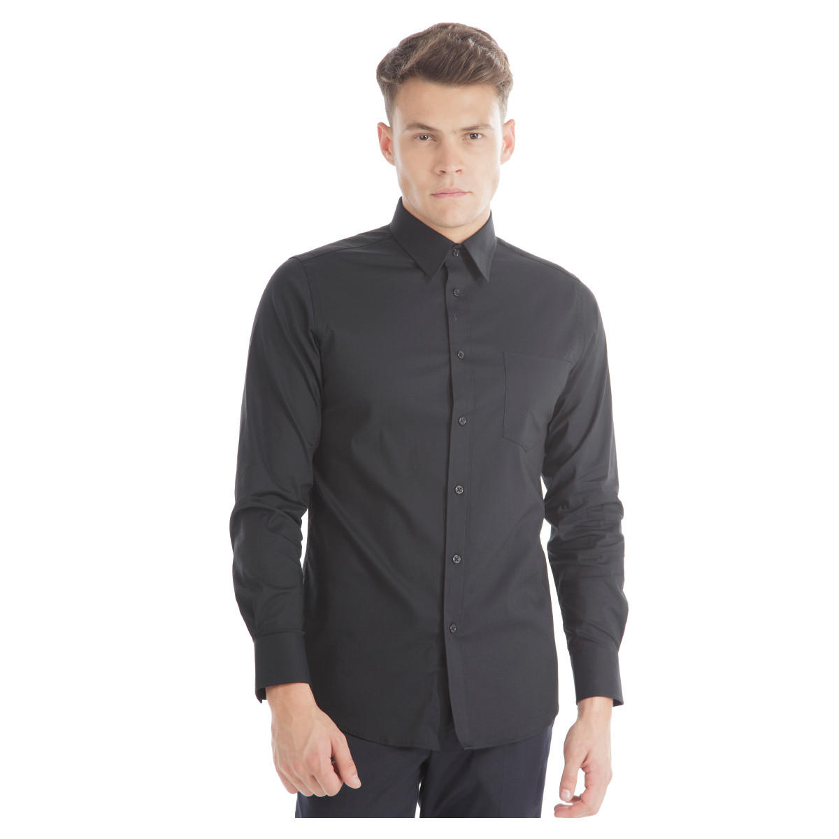 Long-sleeved Formal Shirt-men-clothing-shirts-image-1