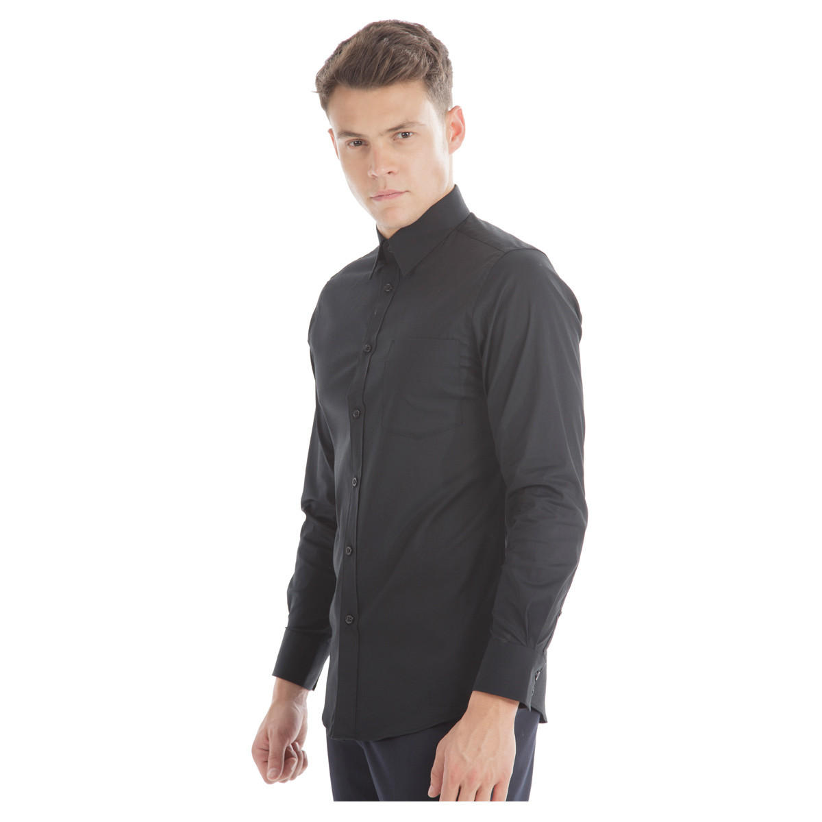 Long-sleeved Formal Shirt-men-clothing-shirts-image-3