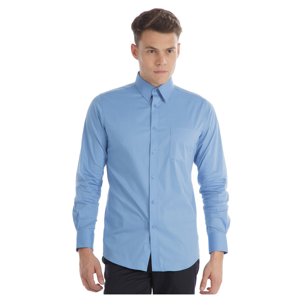 Long-sleeved Formal Shirt-men-clothing-shirts-image-5
