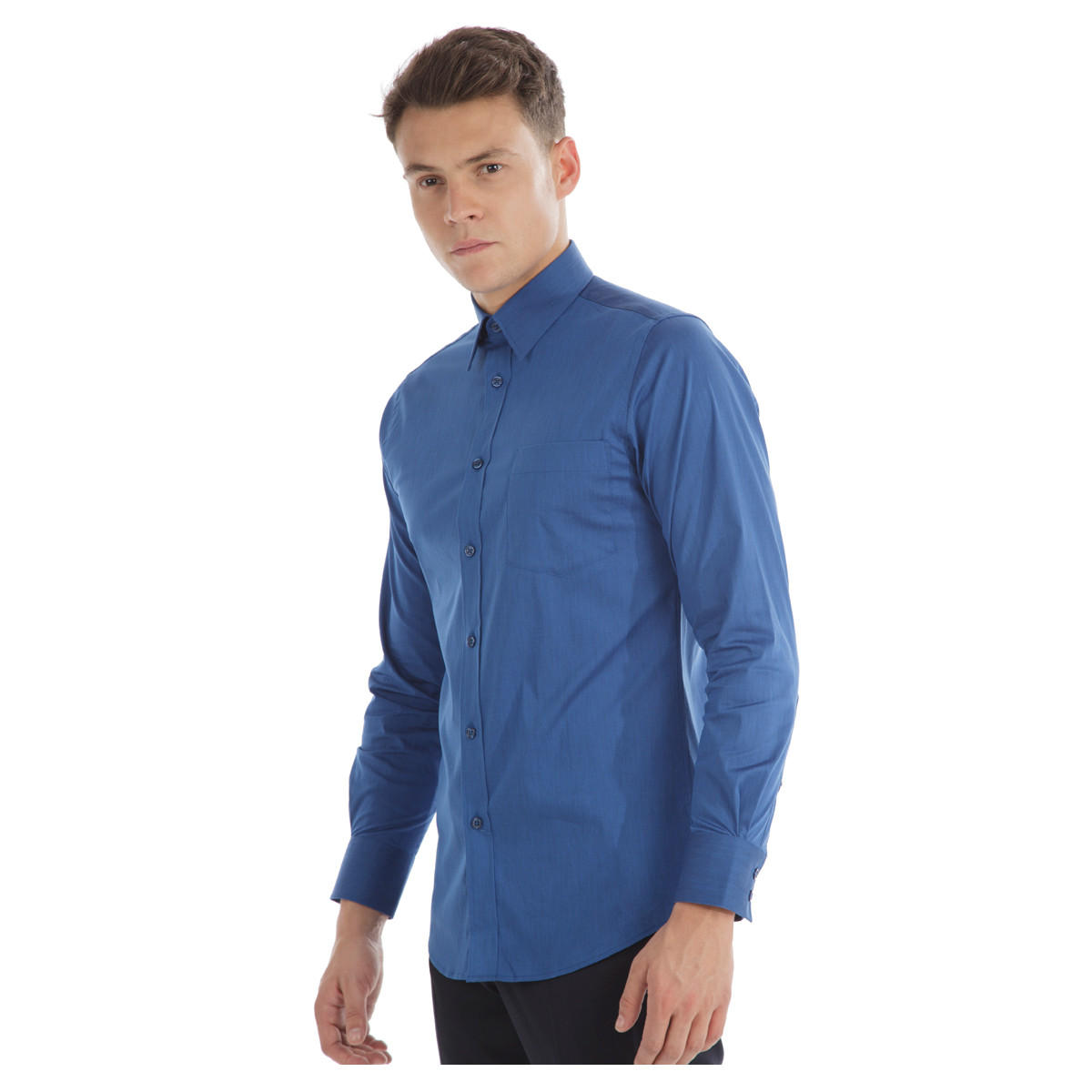 Long-sleeved Formal Shirt-men-clothing-shirts-image-3