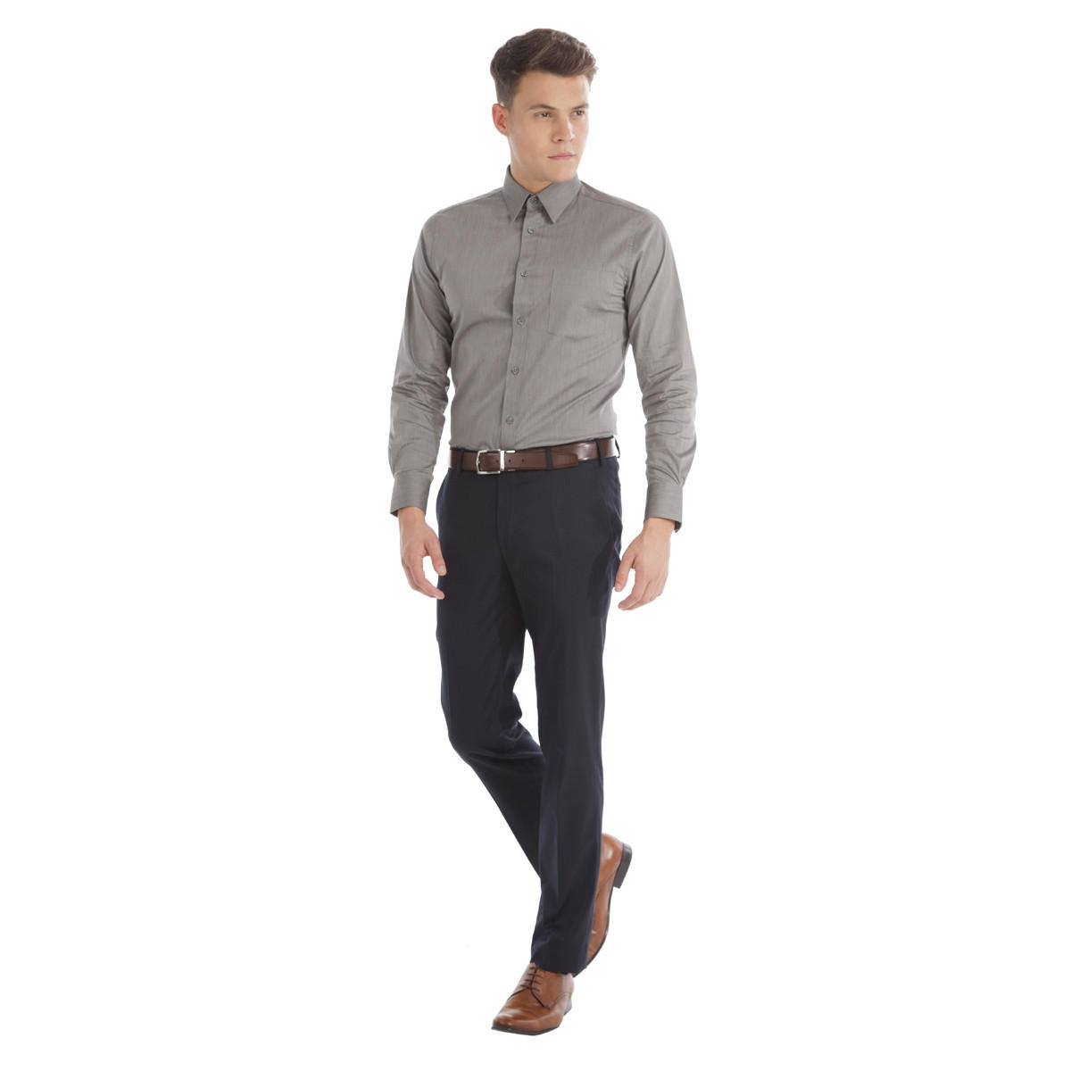 Long-sleeved Formal Shirt-men-clothing-shirts-image-5