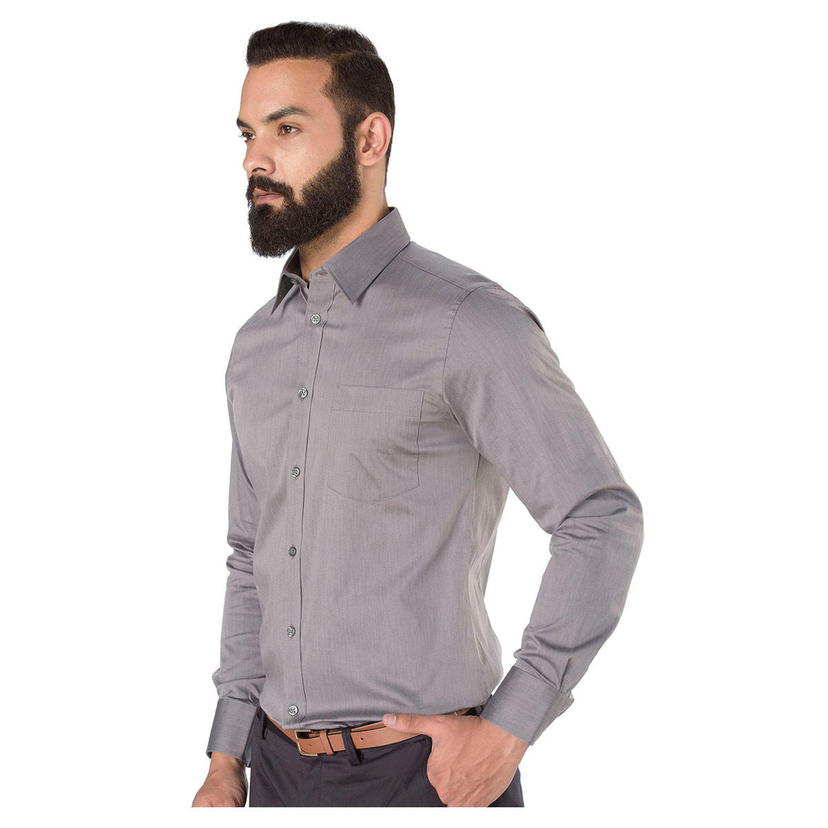 Long Sleeves Slim-fit Formal Shirt-men-clothing-shirts-image-3