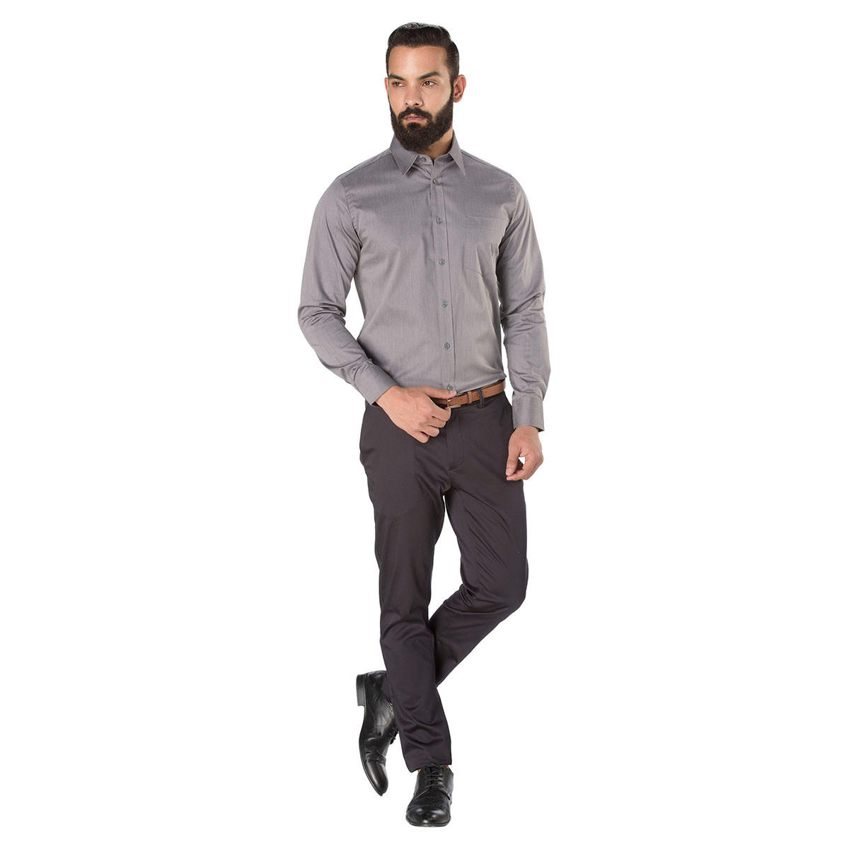 Long Sleeves Slim-fit Formal Shirt-men-clothing-shirts-image-5