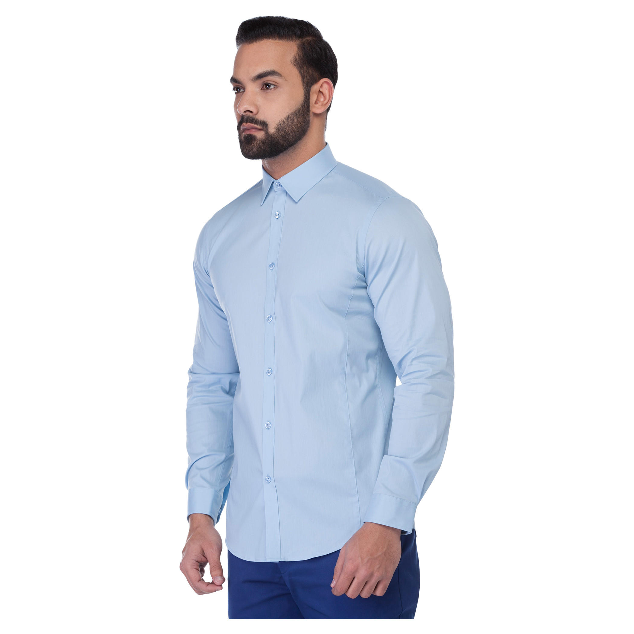 Long Sleeves Body-fit Formal Shirt-men-clothing-shirts-image-3