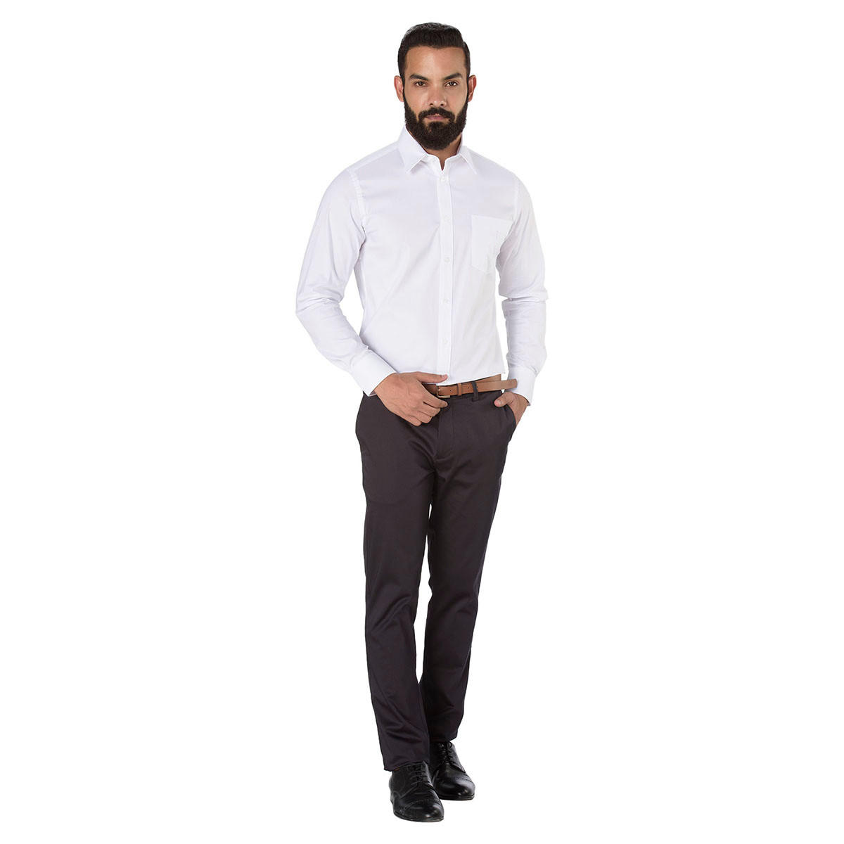 Long Sleeves Slim-fit Formal Shirt-men-clothing-shirts-image-5