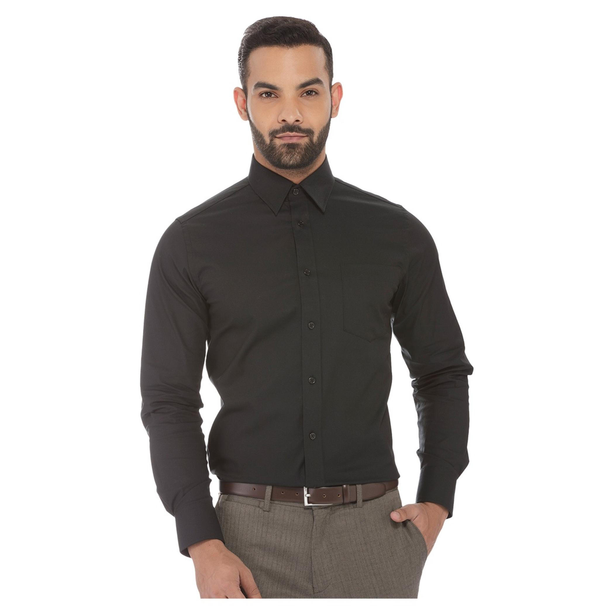Full-sleeved Slim Shirt-men-clothing-shirts-image-1