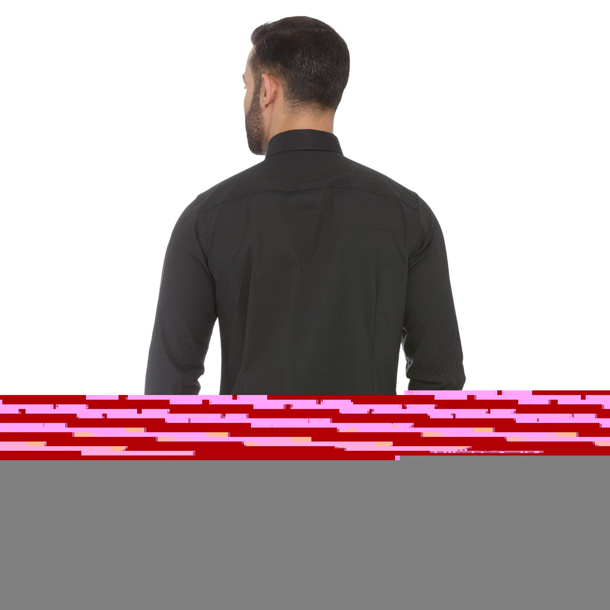 Full-sleeved Slim Shirt-men-clothing-shirts-image-2