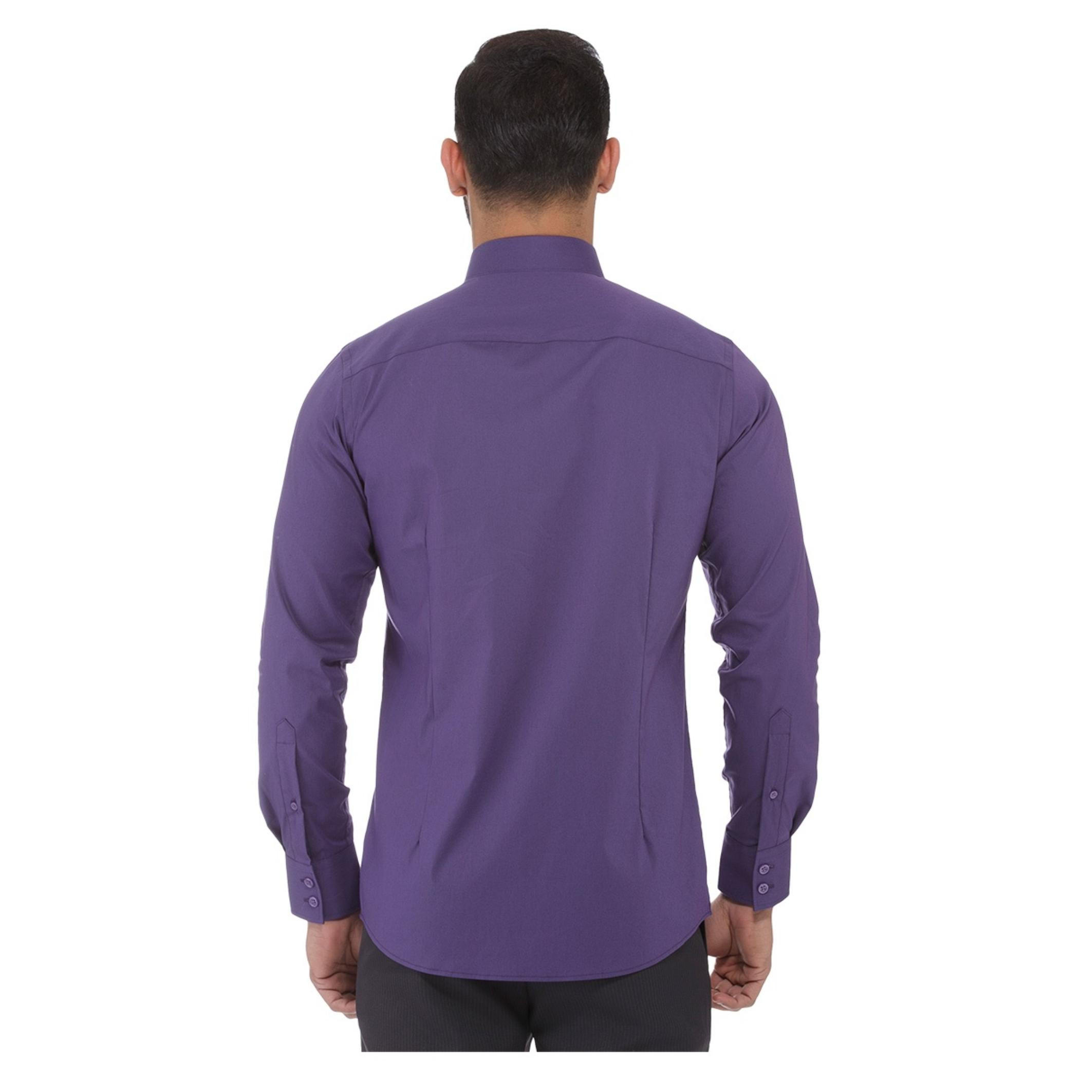 Full-sleeved Slim Shirt-men-clothing-shirts-image-2