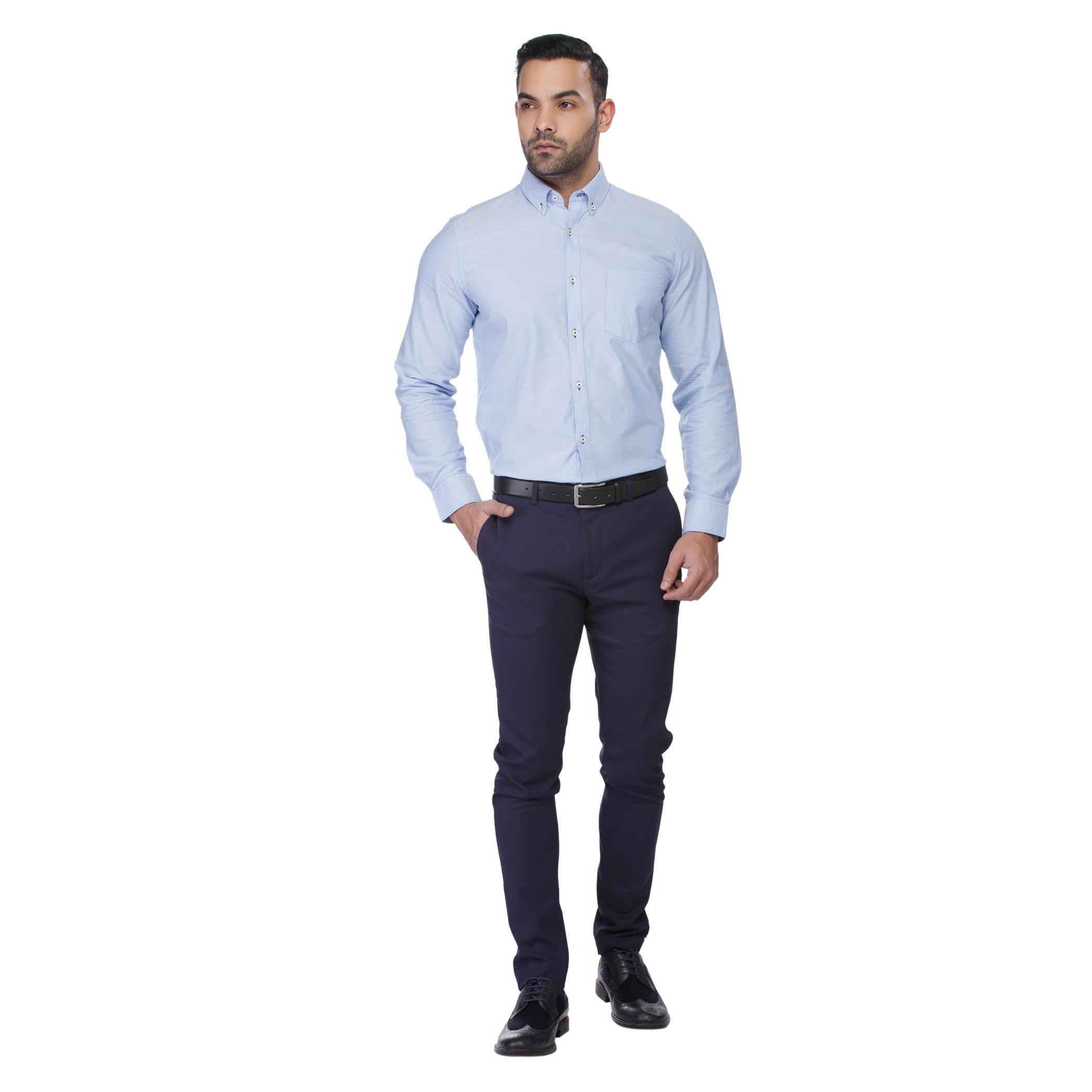 Solid Colour Pants-men-clothing-bottoms-trousersandchinos-trousers-image-1