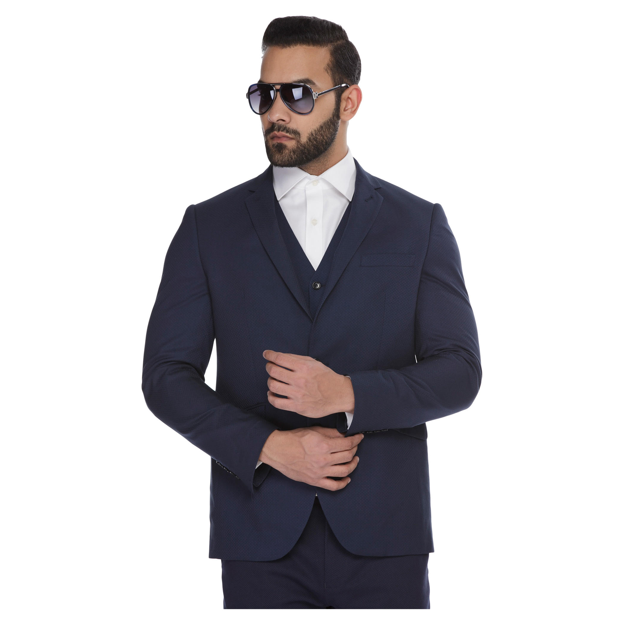 Textured Suit Jacket-men-winterwear-jacketsandblazers-image-1