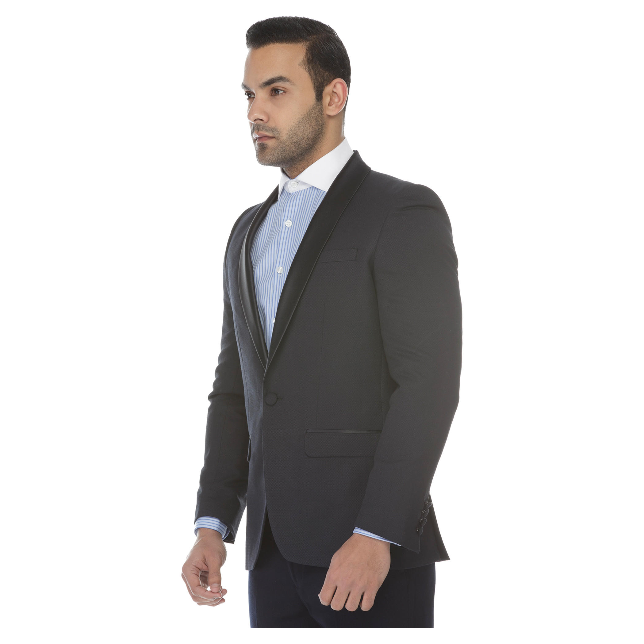 Solid Colour Suit Jacket-men-winterwear-jacketsandblazers-image-3