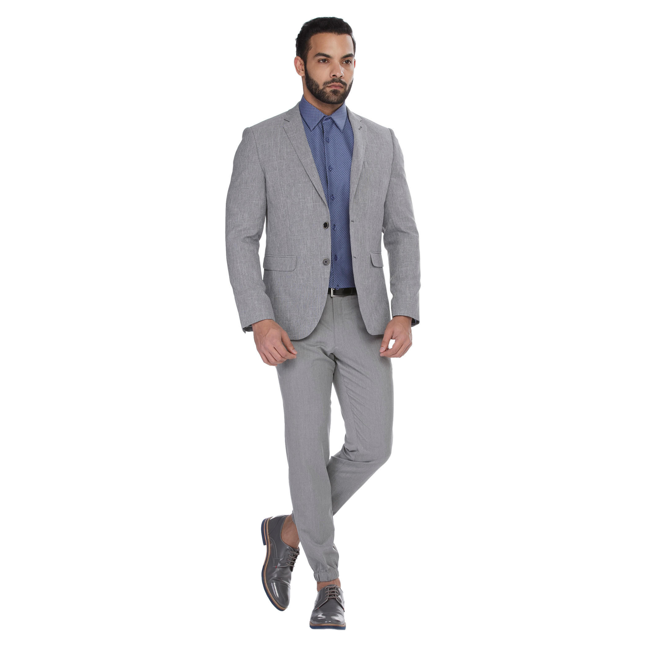 Textured Suit Jacket-men-winterwear-jacketsandblazers-image-1