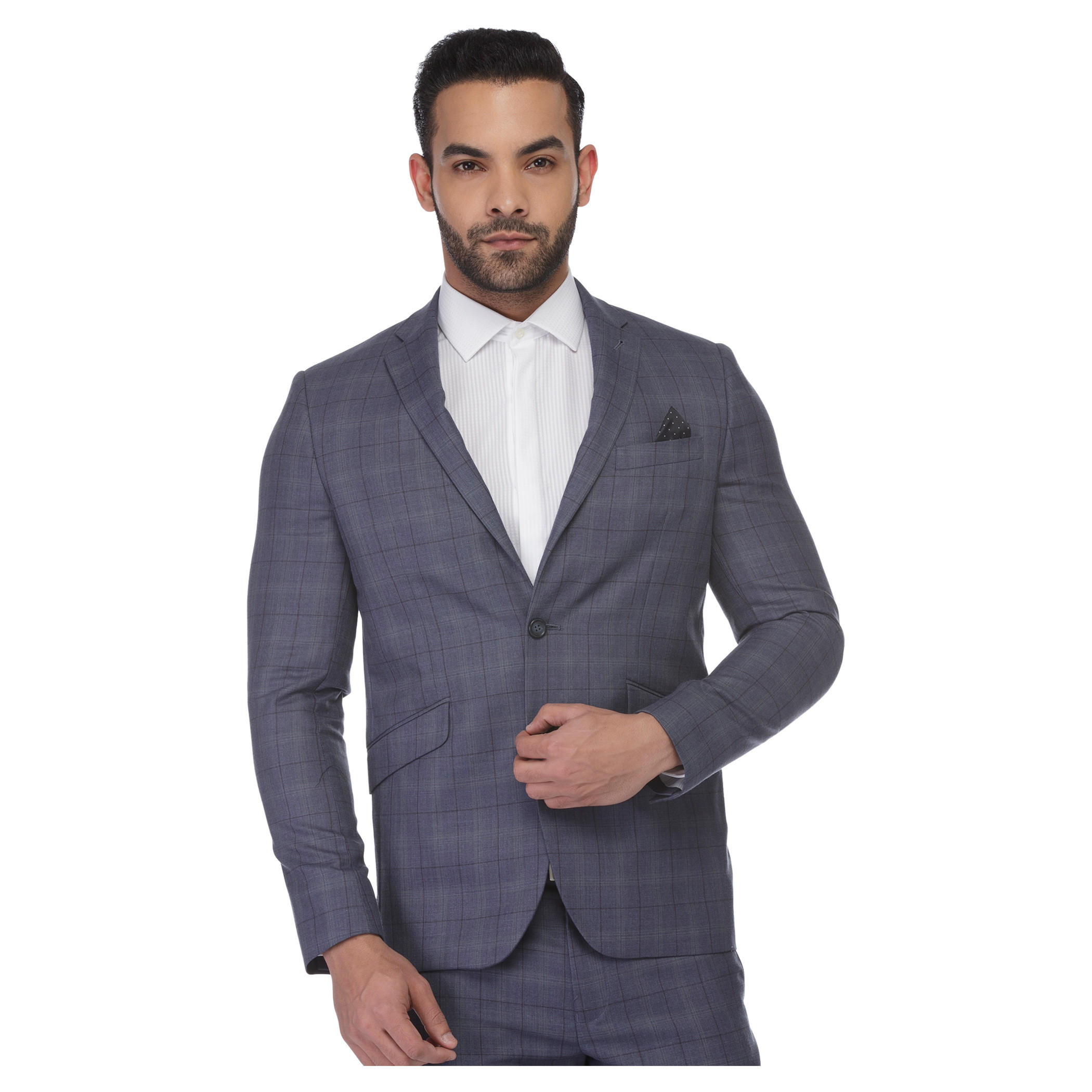 Chequered Suit Jacket-men-winterwear-jacketsandblazers-image-5
