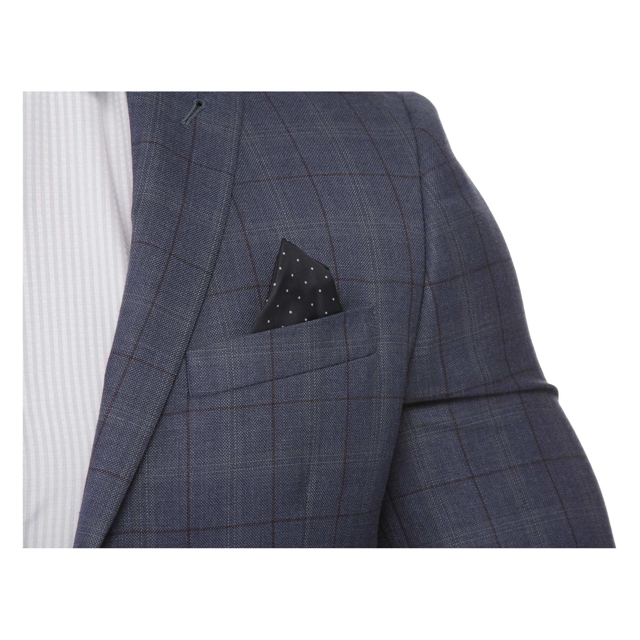 Chequered Suit Jacket-men-winterwear-jacketsandblazers-image-2