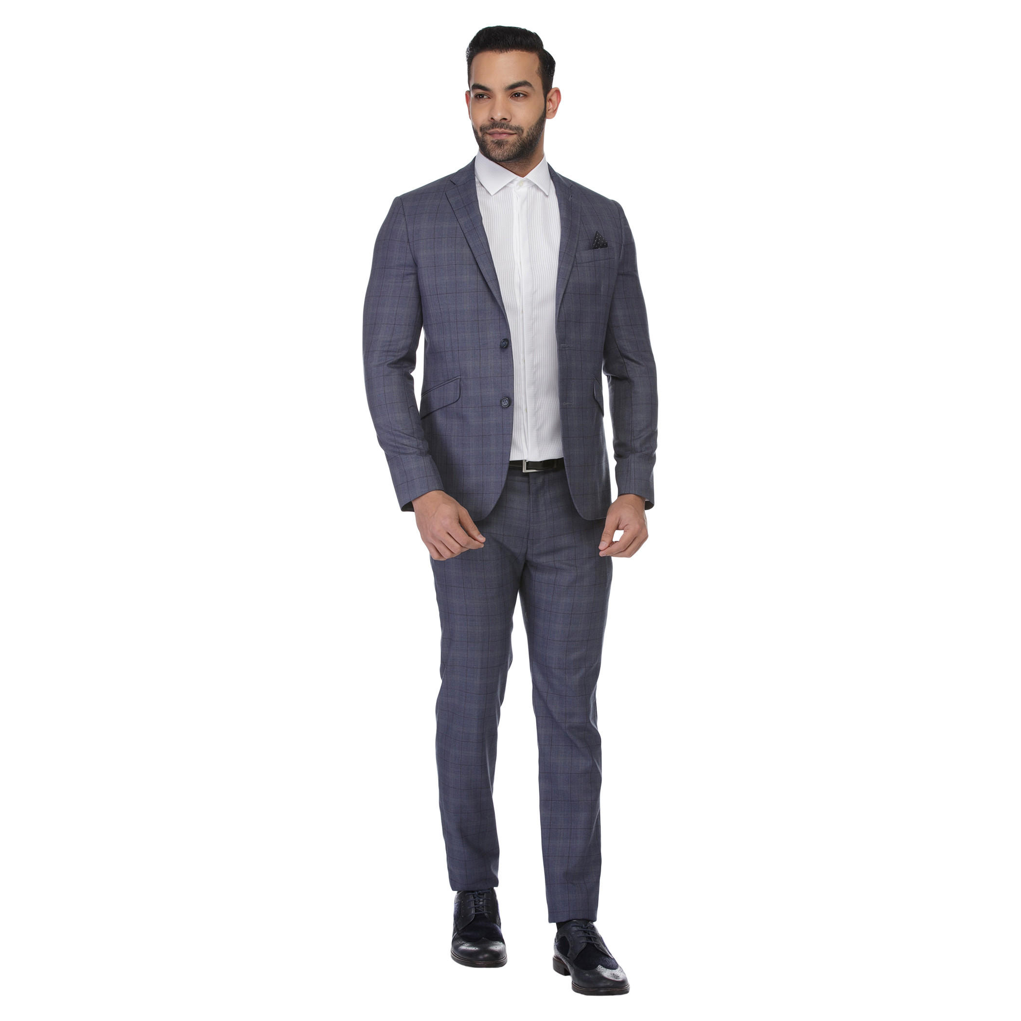 Chequered Suit Jacket-men-winterwear-jacketsandblazers-image-5