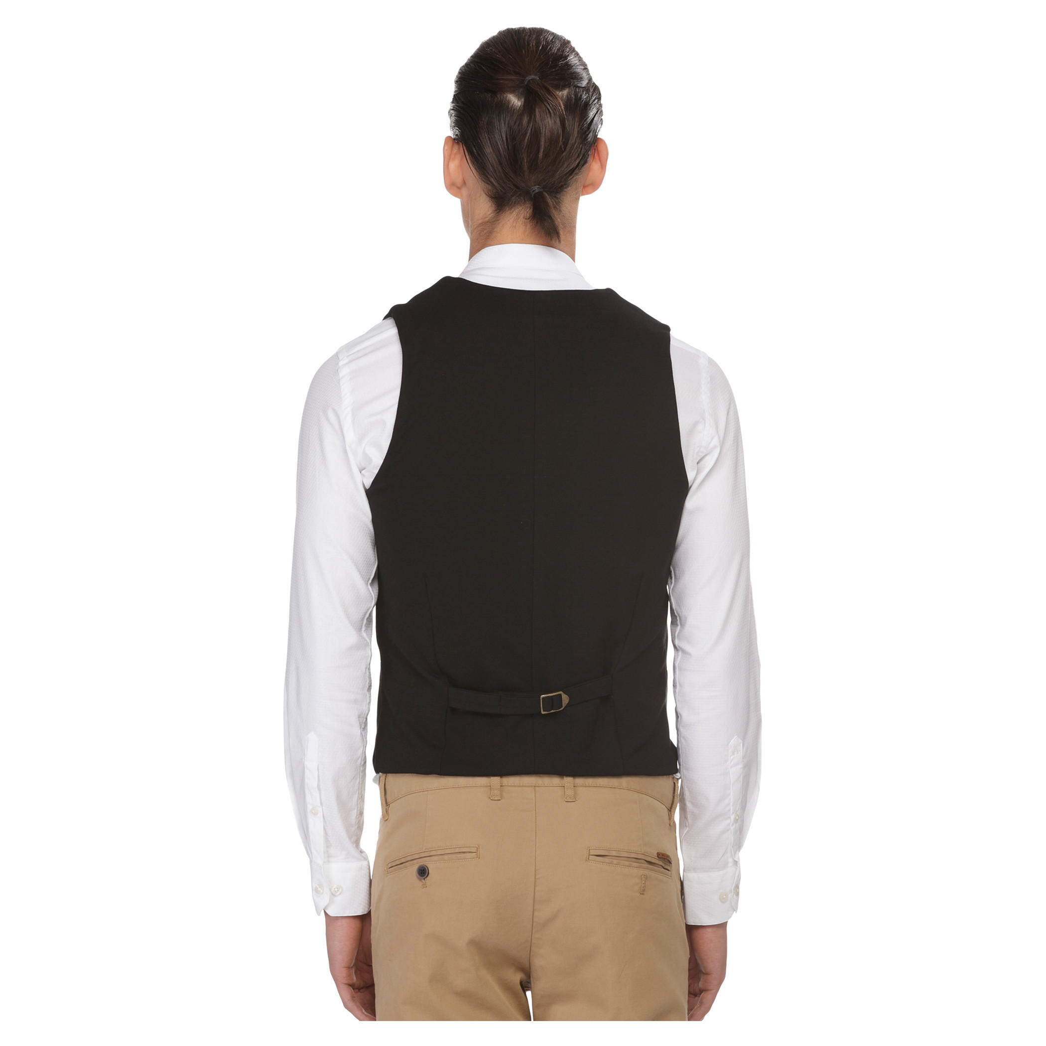 Solid Colour Waistcoat-men-clothing-jacketsandblazers-coats-image-2