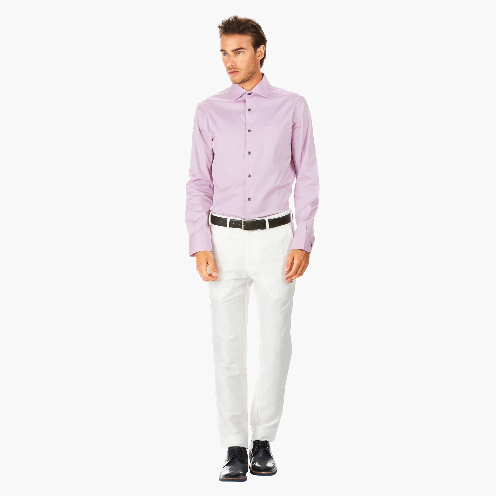 Solid Colour Shirt-men-clothing-shirts-image-5