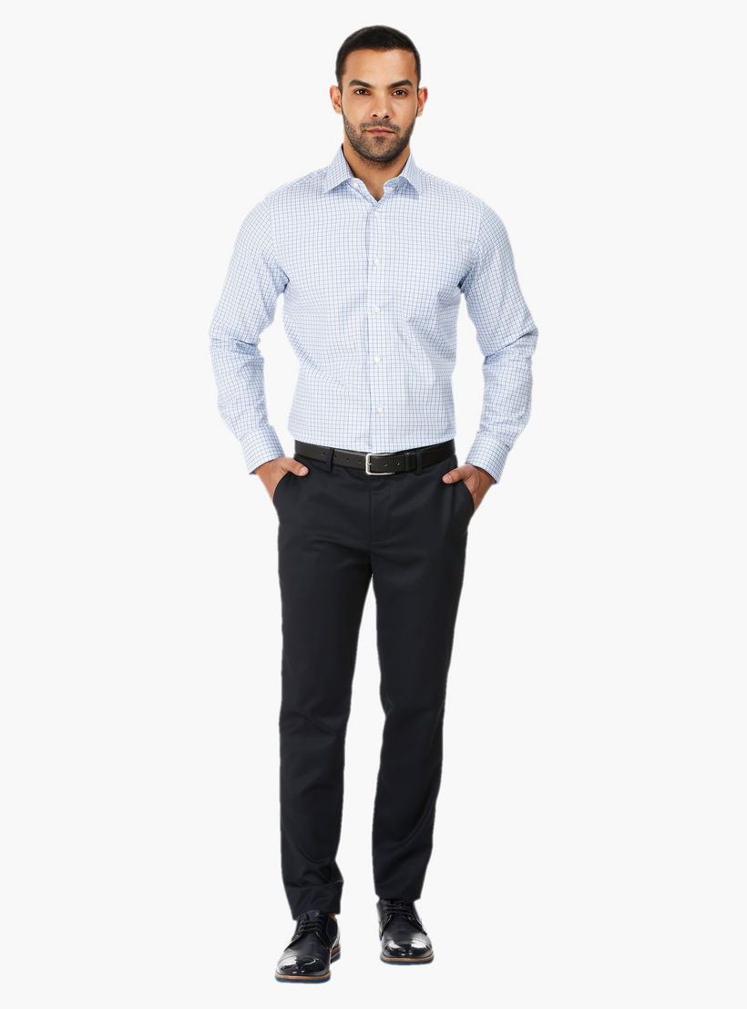 Chequered Shirt with Long sleeves-men-clothing-shirts-image-5
