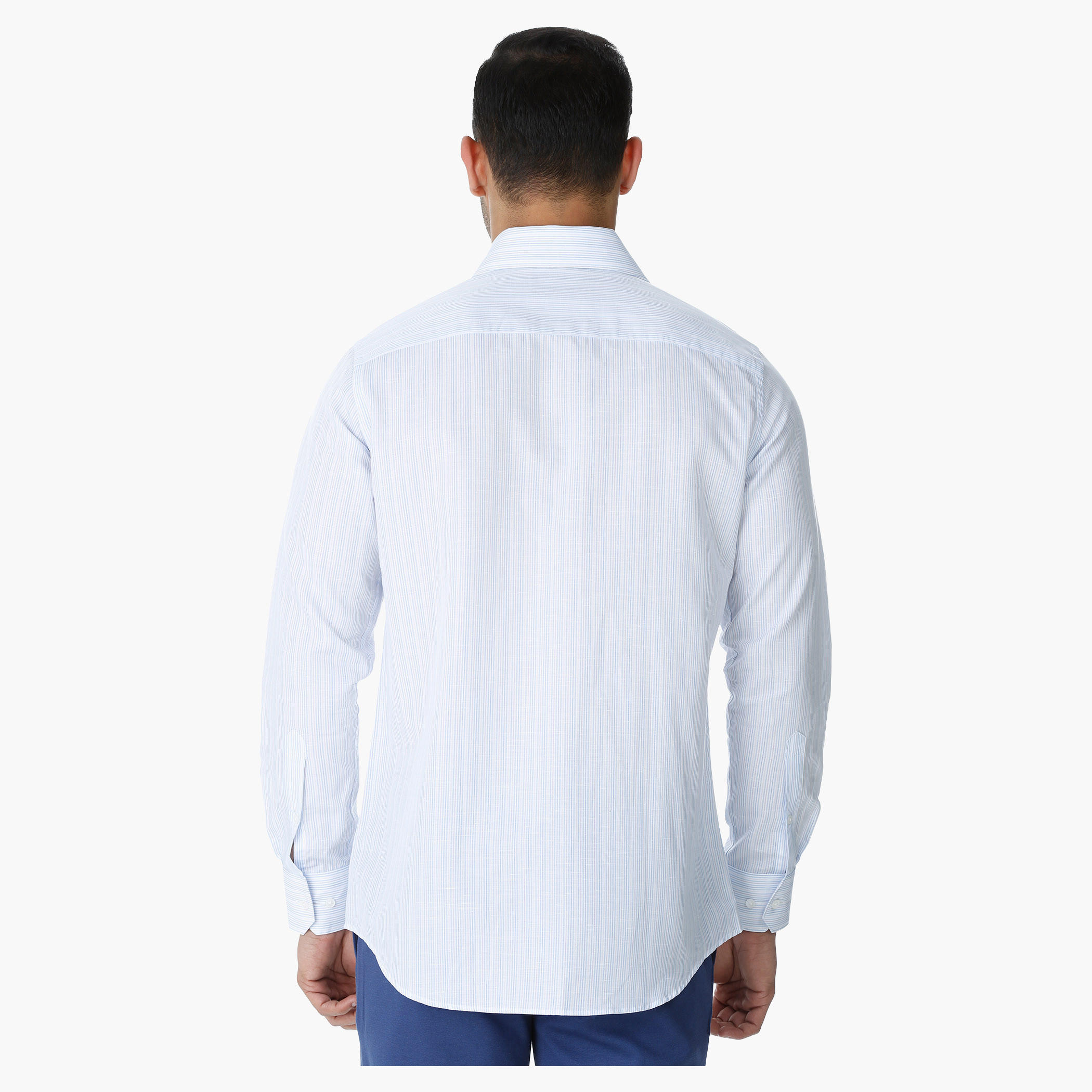Striped Formal Shirt in Regular Fit-men-clothing-shirts-image-2