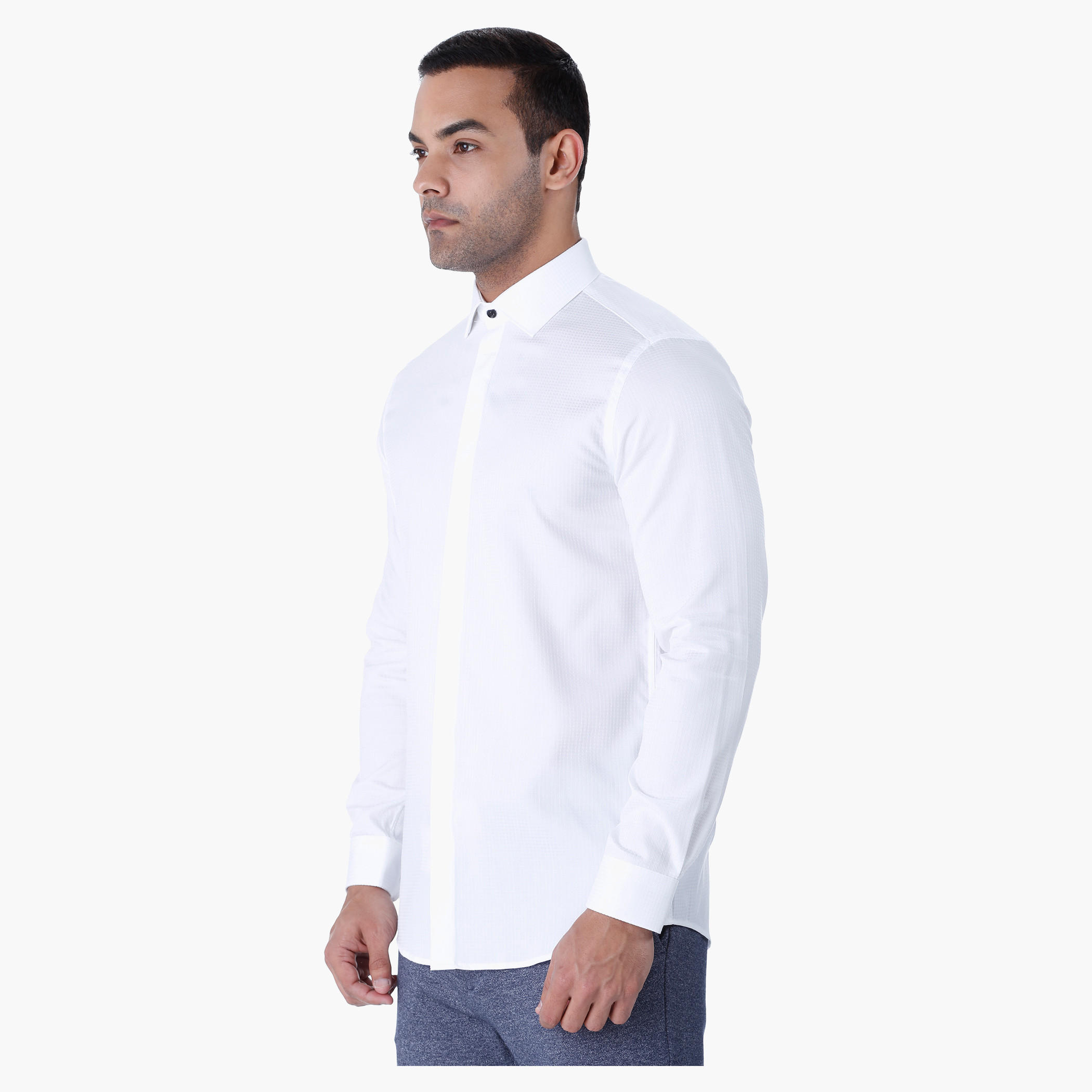 Solid Colour Shirt-men-clothing-shirts-image-3