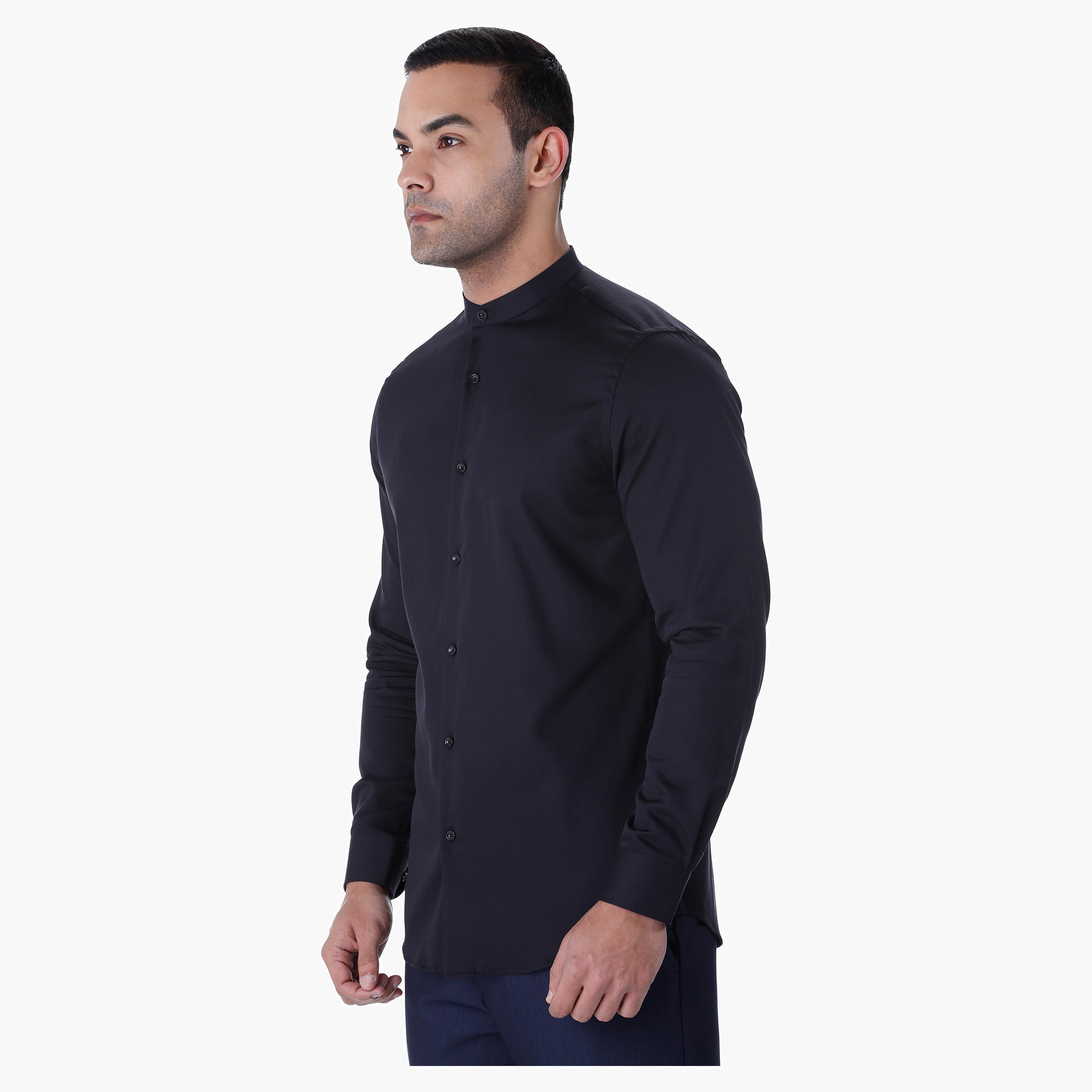 Solid Colour Shirt-men-clothing-shirts-image-3