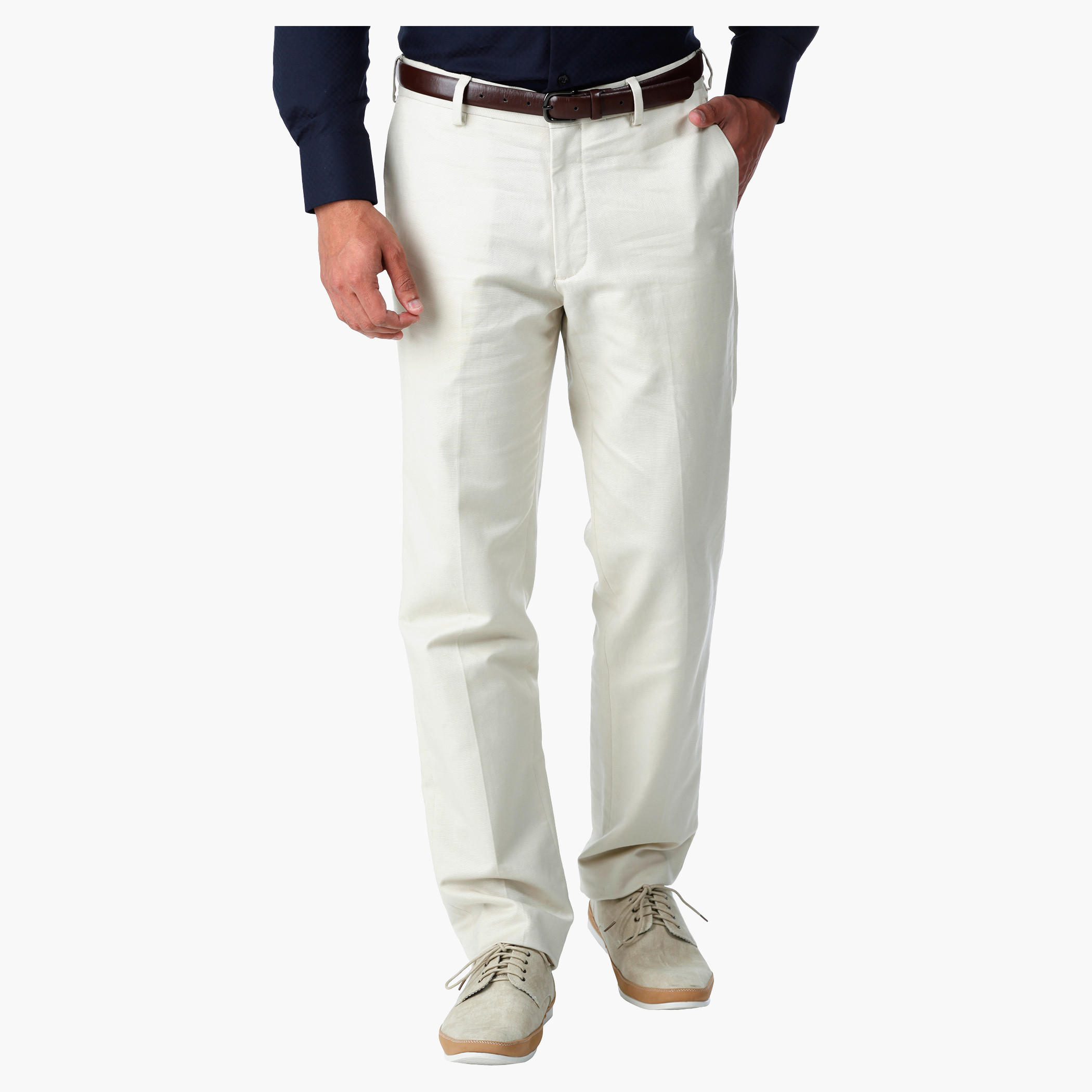 Formal Auto Flex Textured Trousers in Regular Fit-men-clothing-bottoms-trousersandchinos-trousers-image-1
